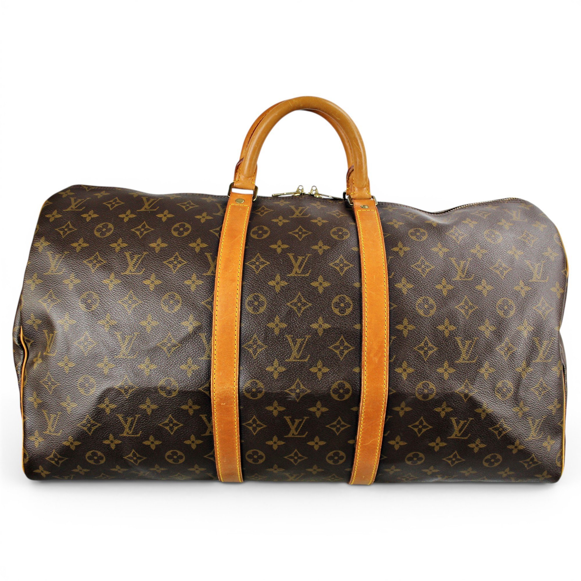 Keepall leather 48h bag