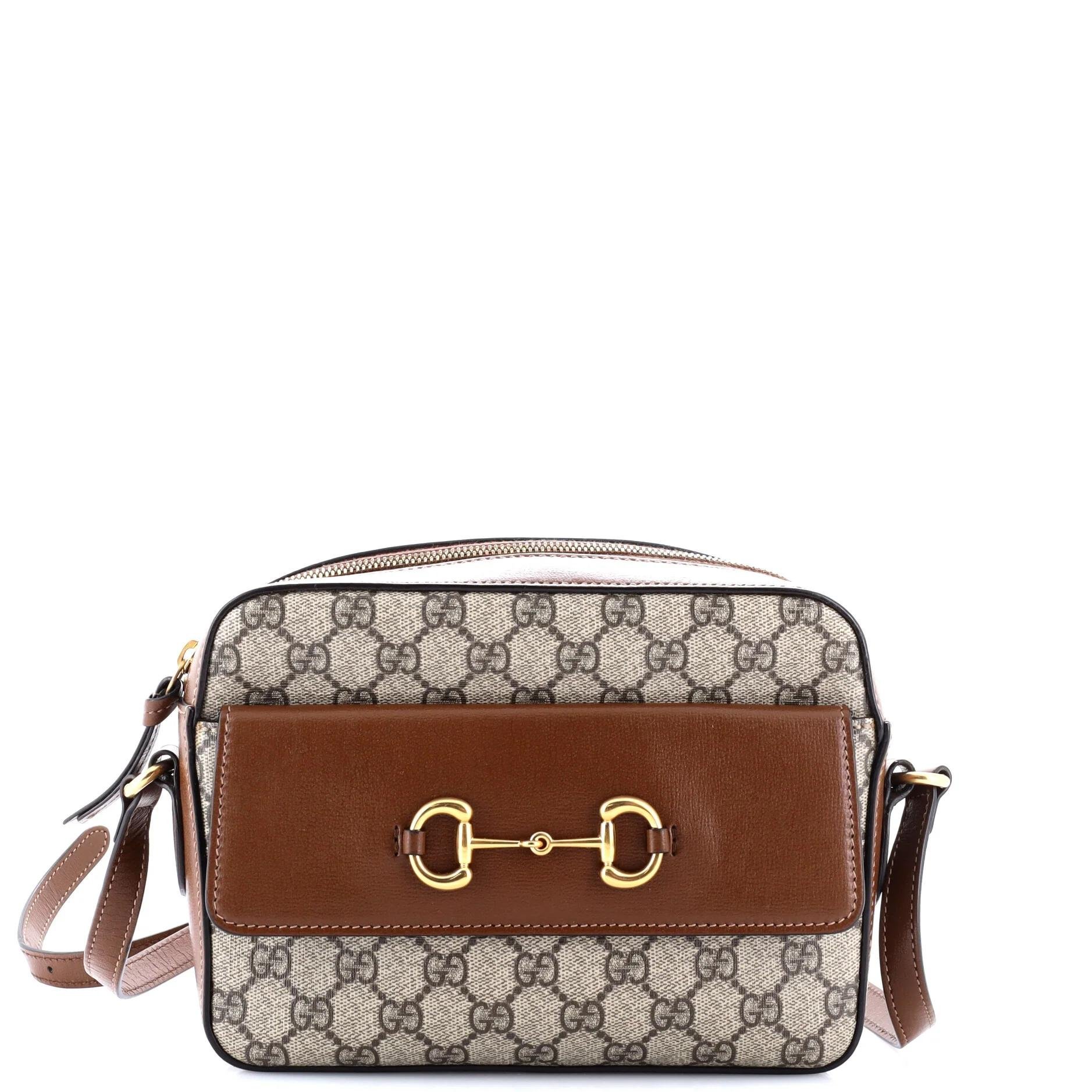 Leather crossbody bag