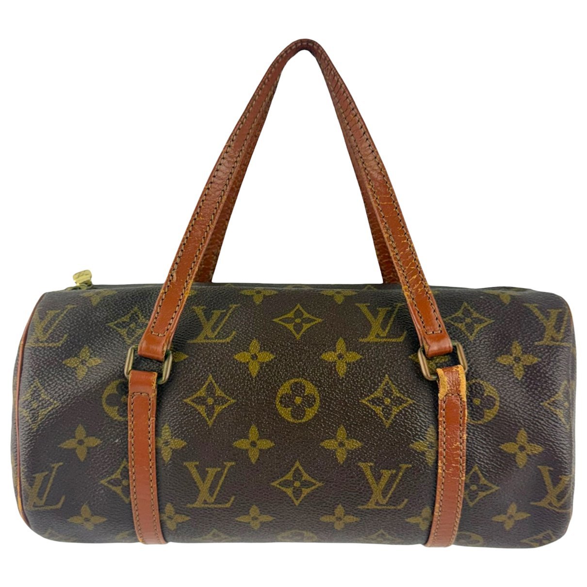 Papillon leather handbag