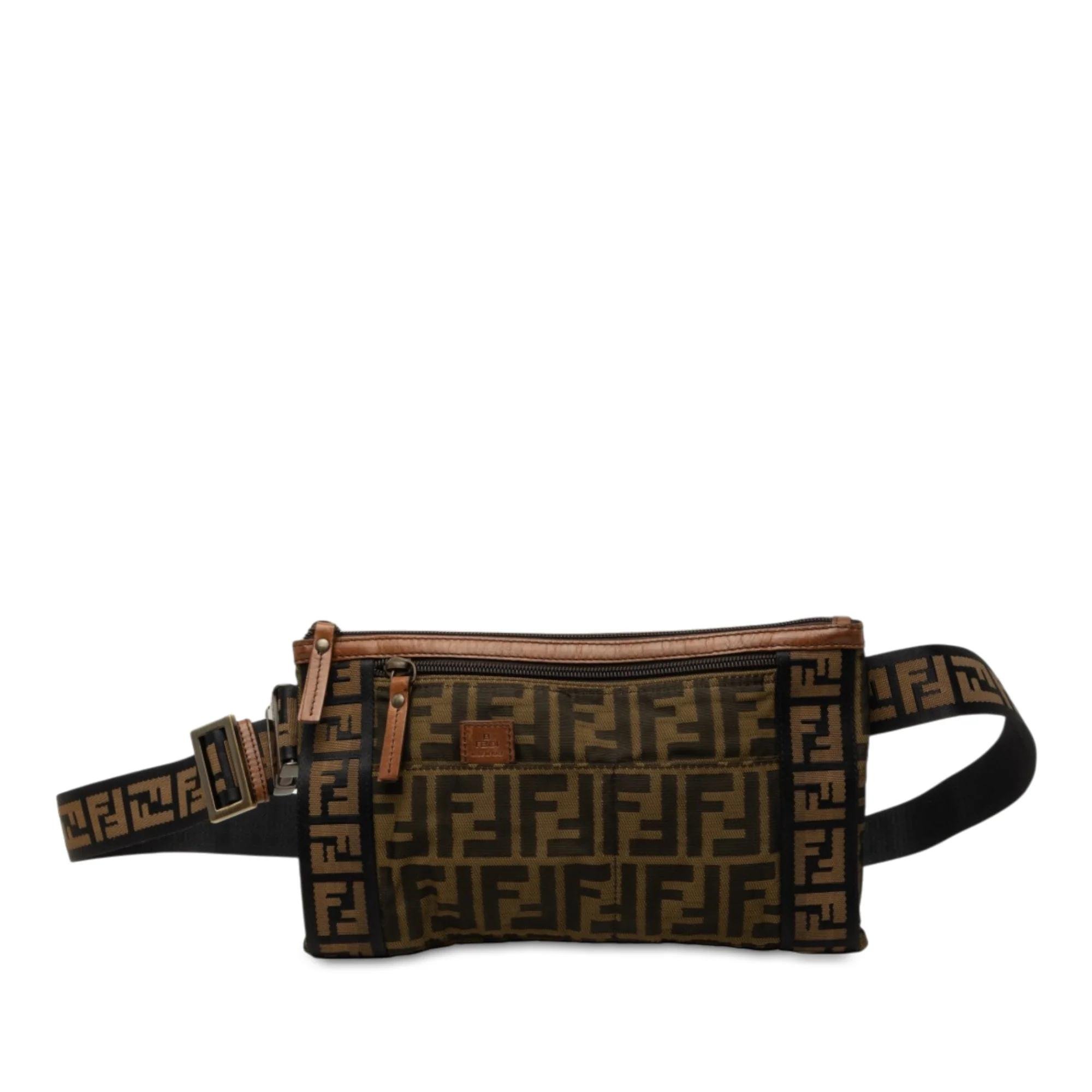 Pocket leather mini bag