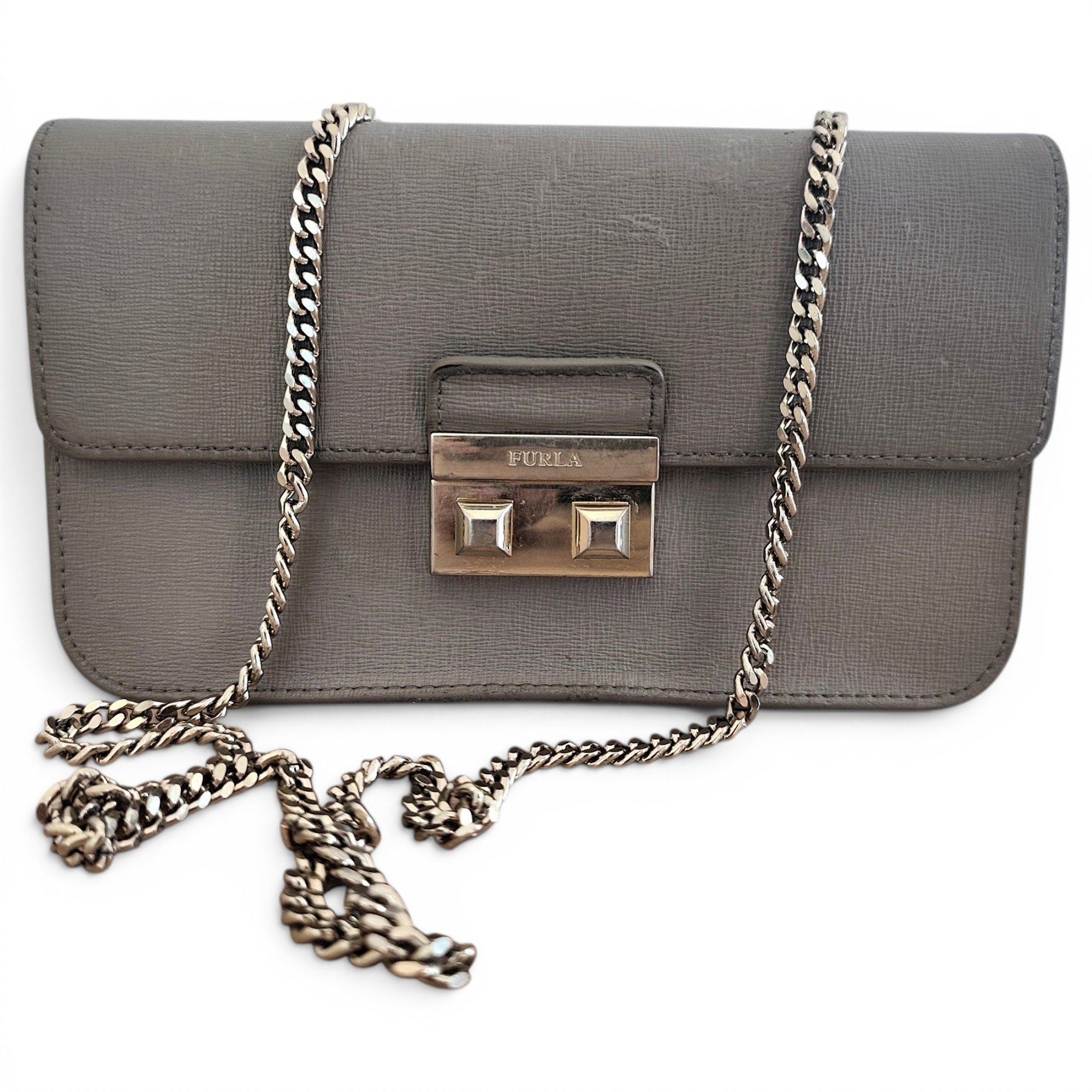 Metropolis leather crossbody bag