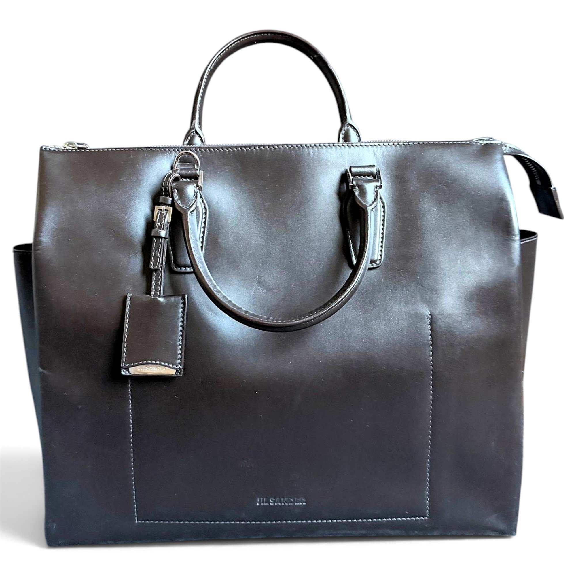 Leather handbag