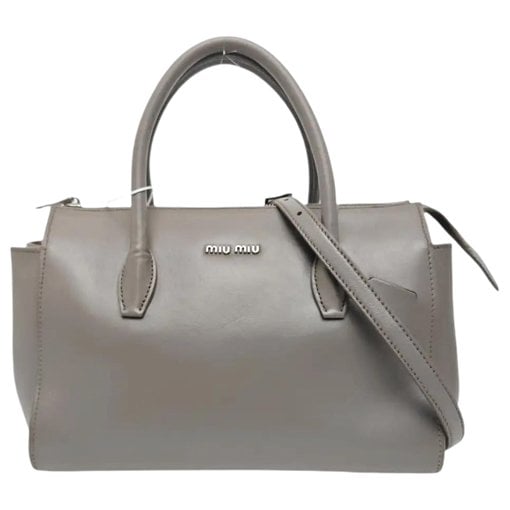 Leather handbag