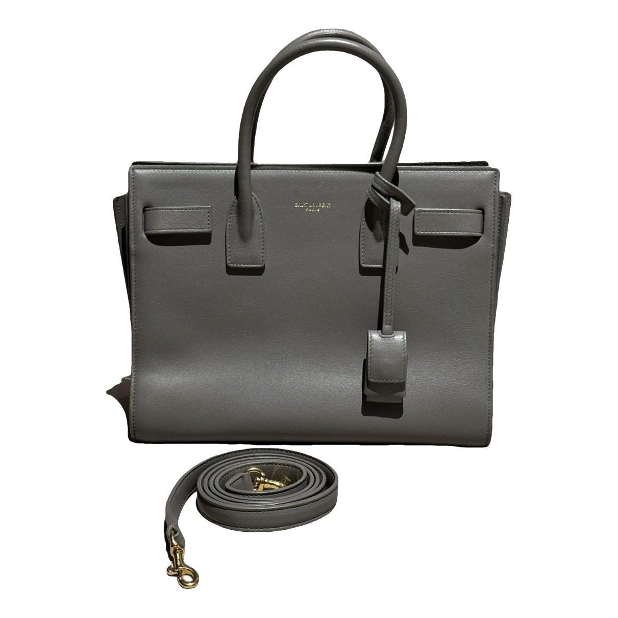 Sac de Jour leather tote