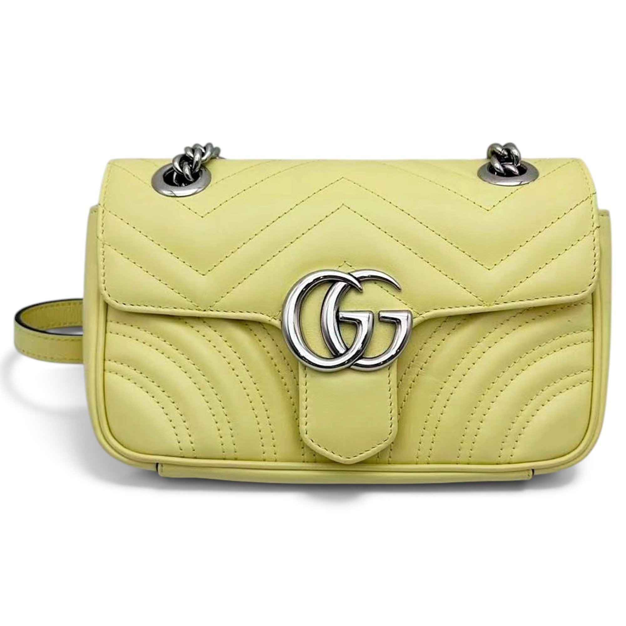 GG Marmont Flap leather handbag