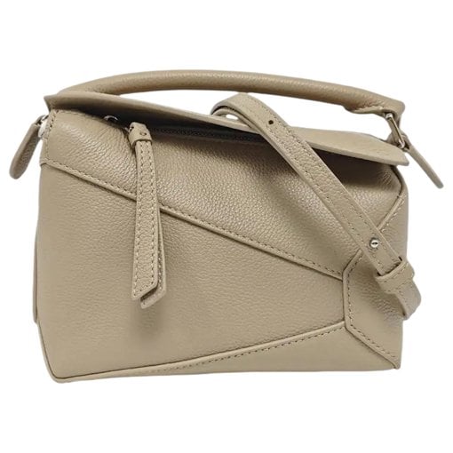 Puzzle leather mini bag