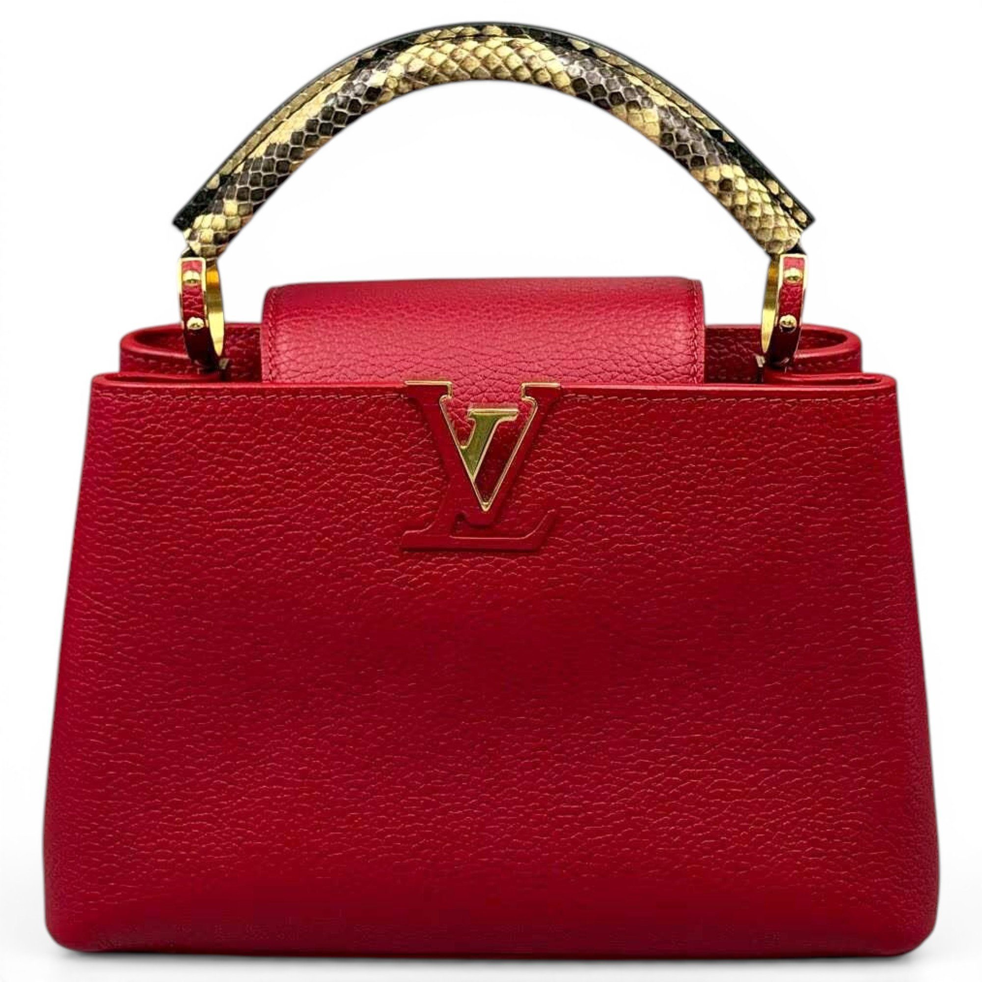 Capucines leather handbag