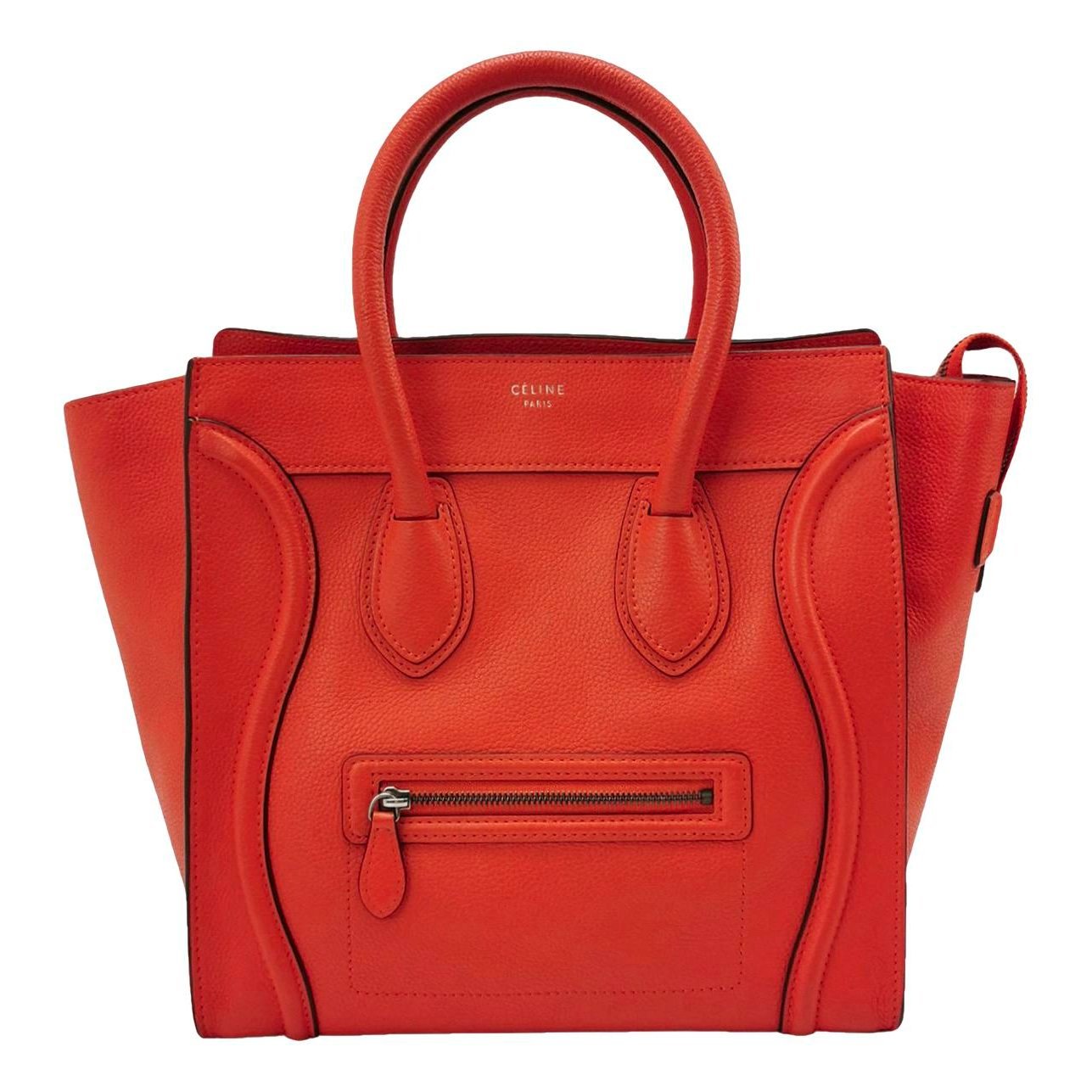 Luggage leather handbag
