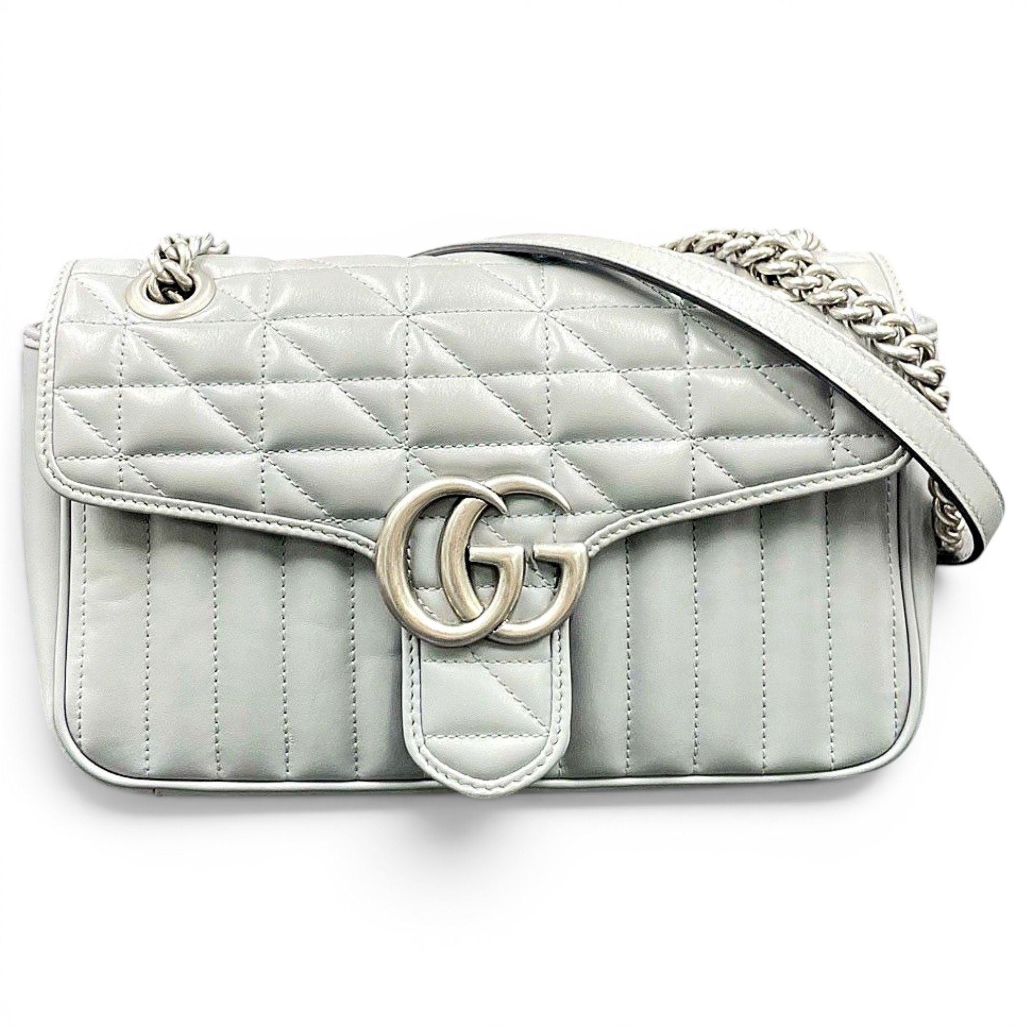 GG Marmont Flap leather handbag