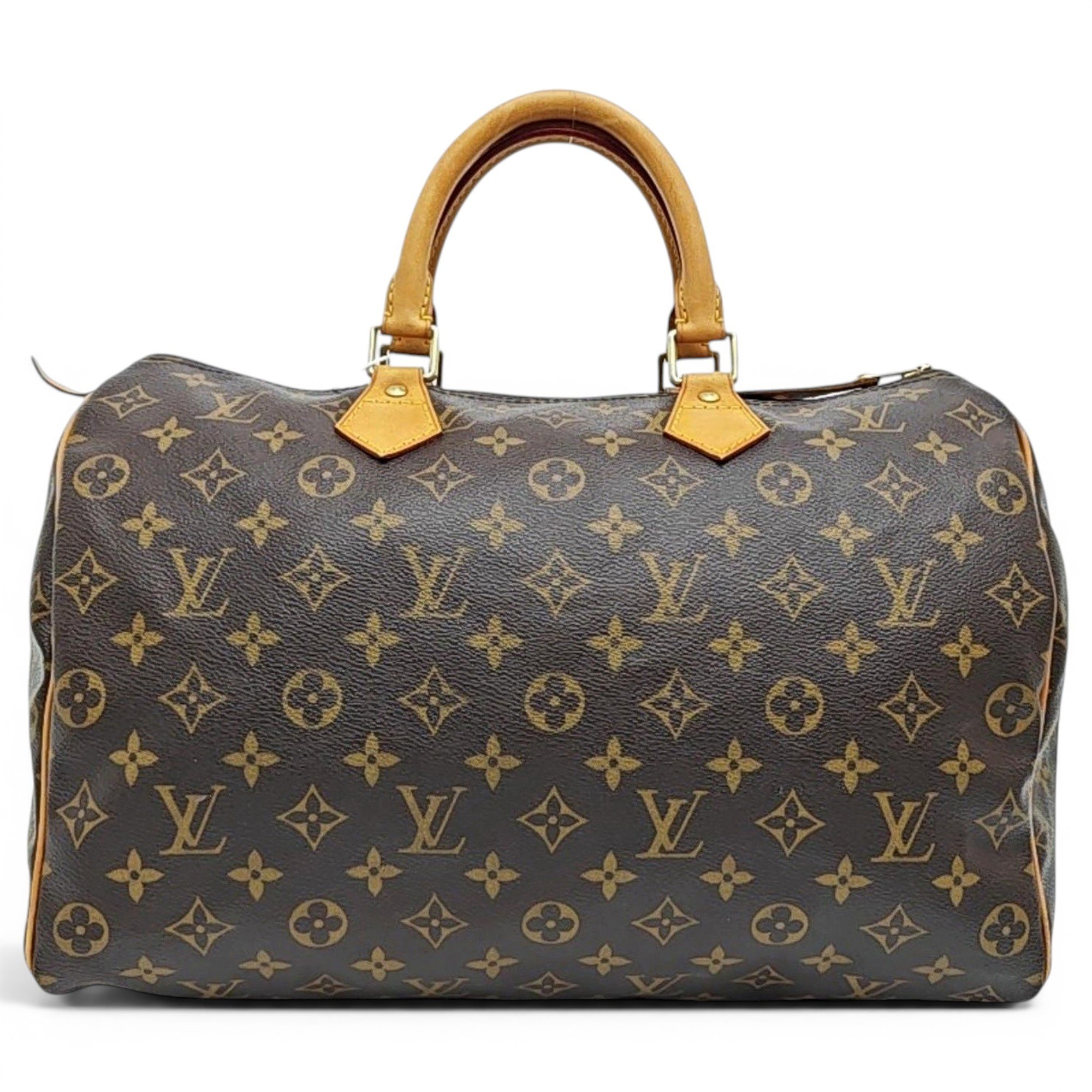 Nano Speedy / Mini HL leather handbag
