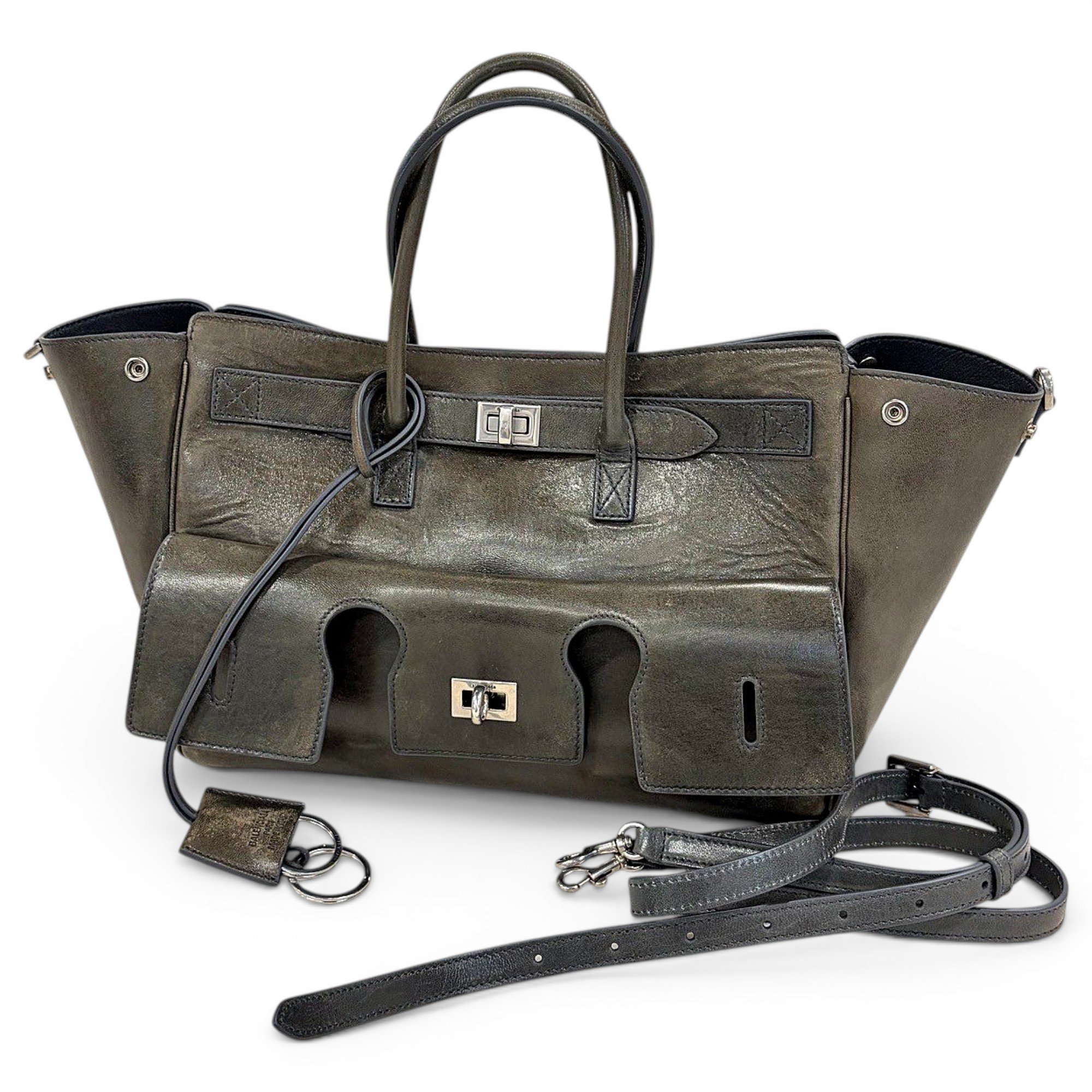 Carry All Bel Air leather handbag