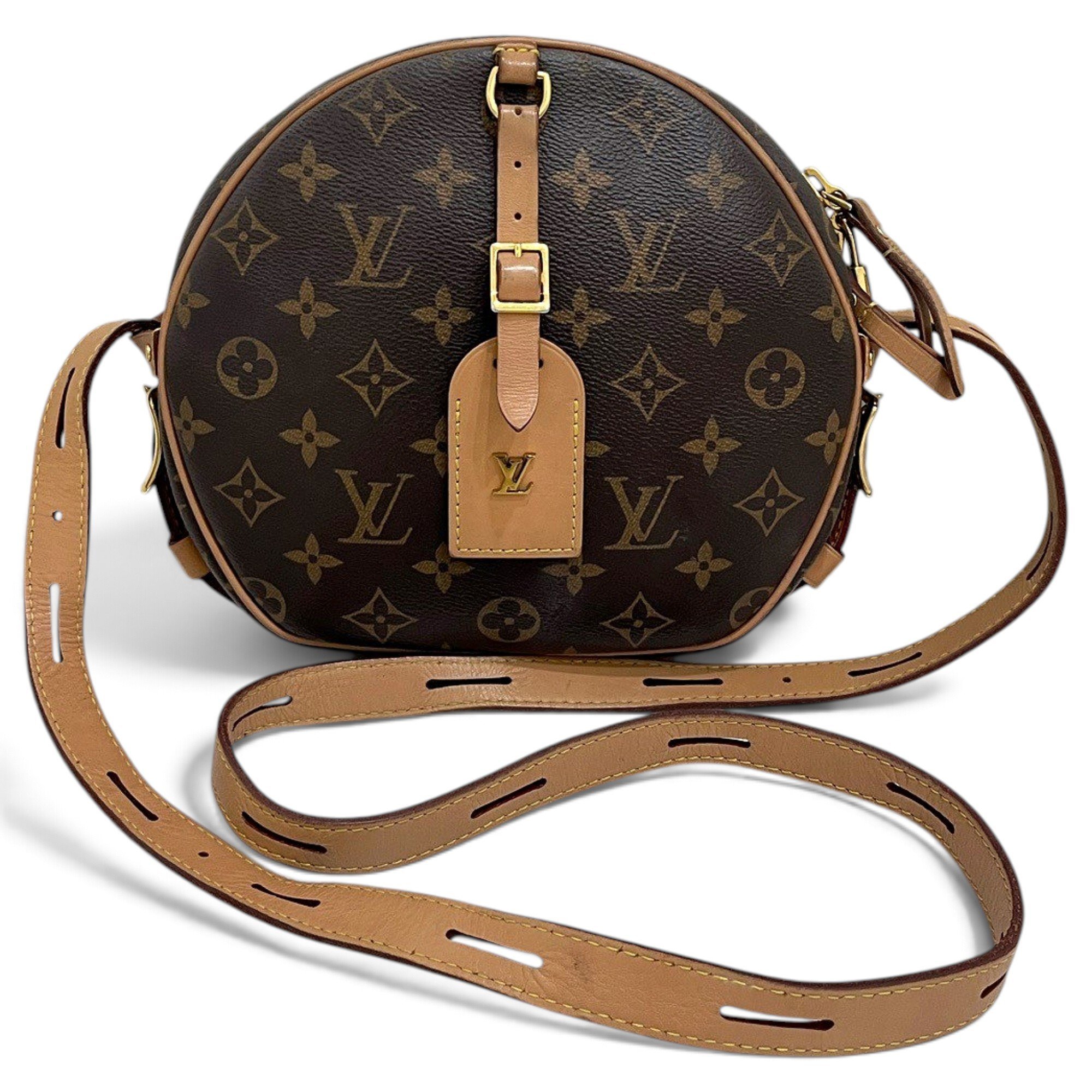 Boîte chapeau souple leather handbag