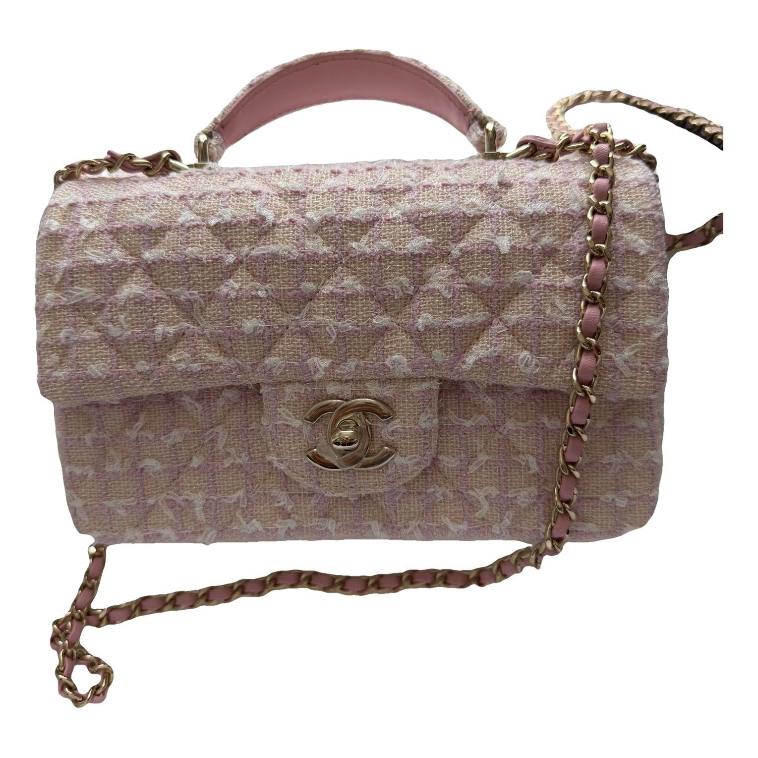 Timeless Classique Top Handle tweed handbag
