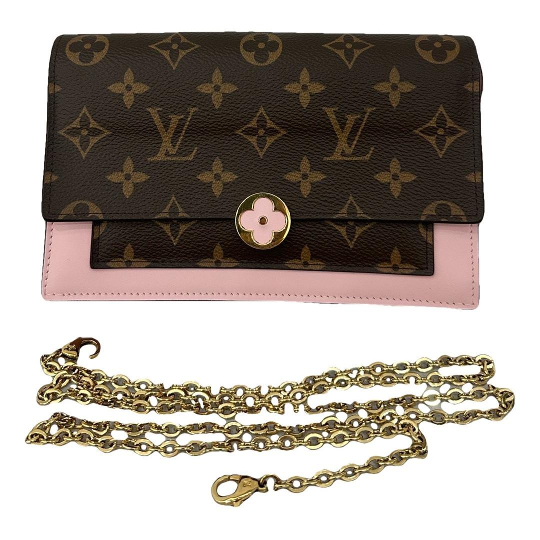 Flore chain leather handbag