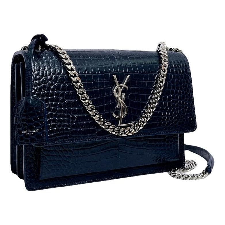 Sunset leather handbag