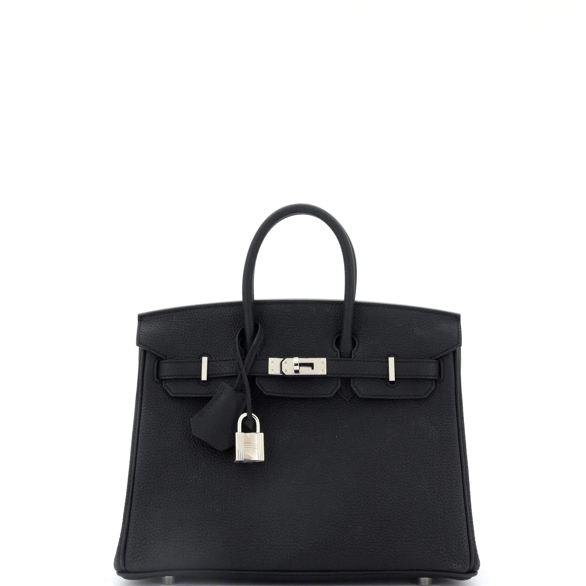 Birkin 25 leather tote