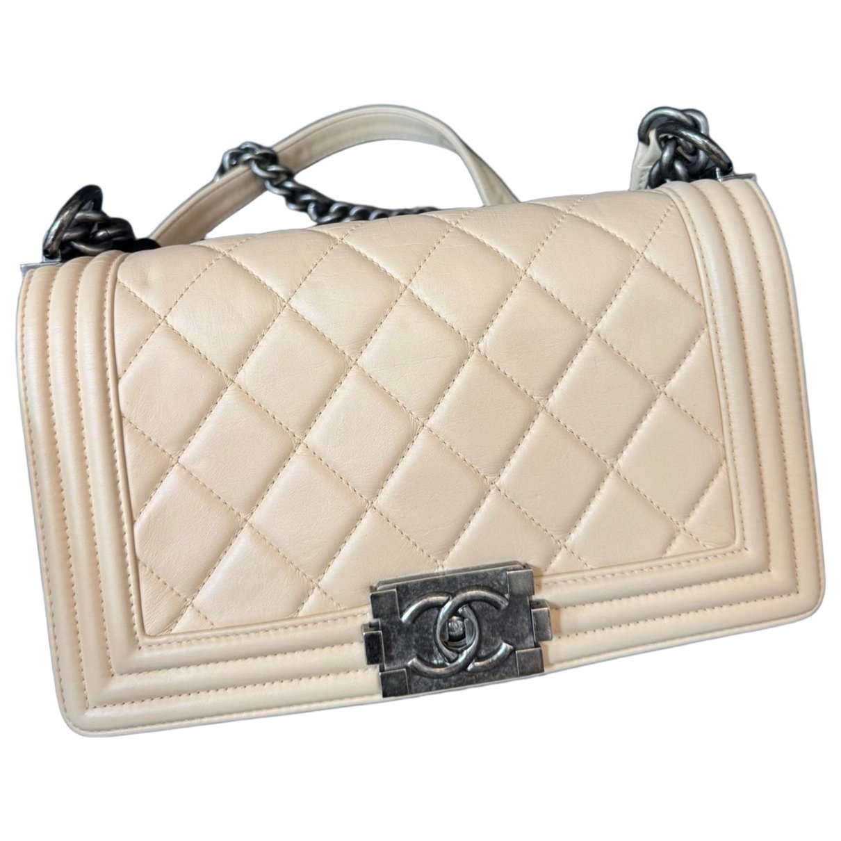 Boy leather crossbody bag