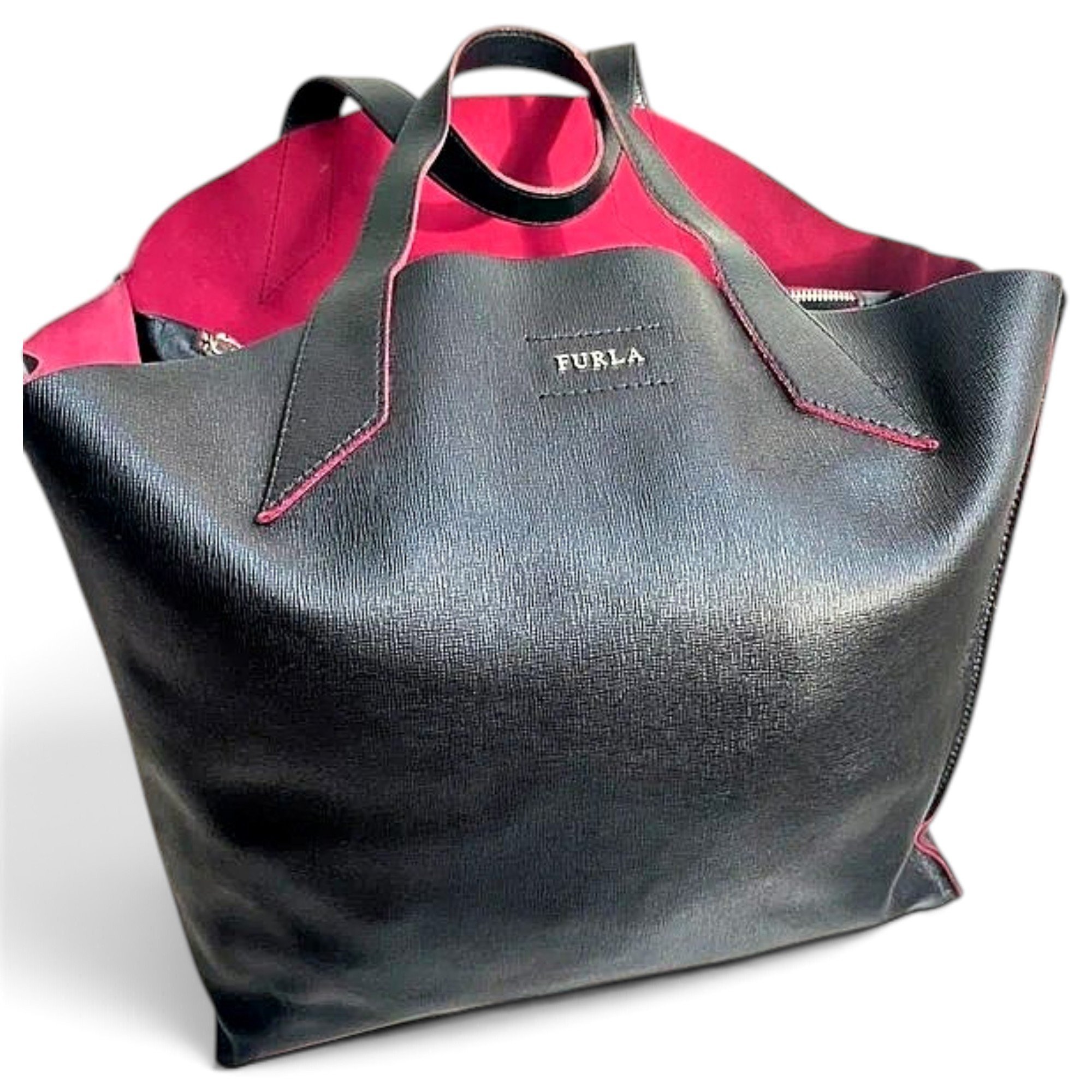 Leather handbag