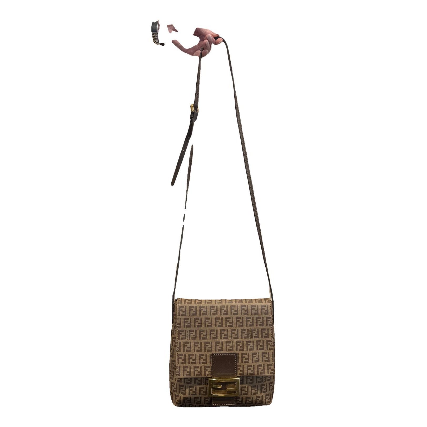 Leather crossbody bag