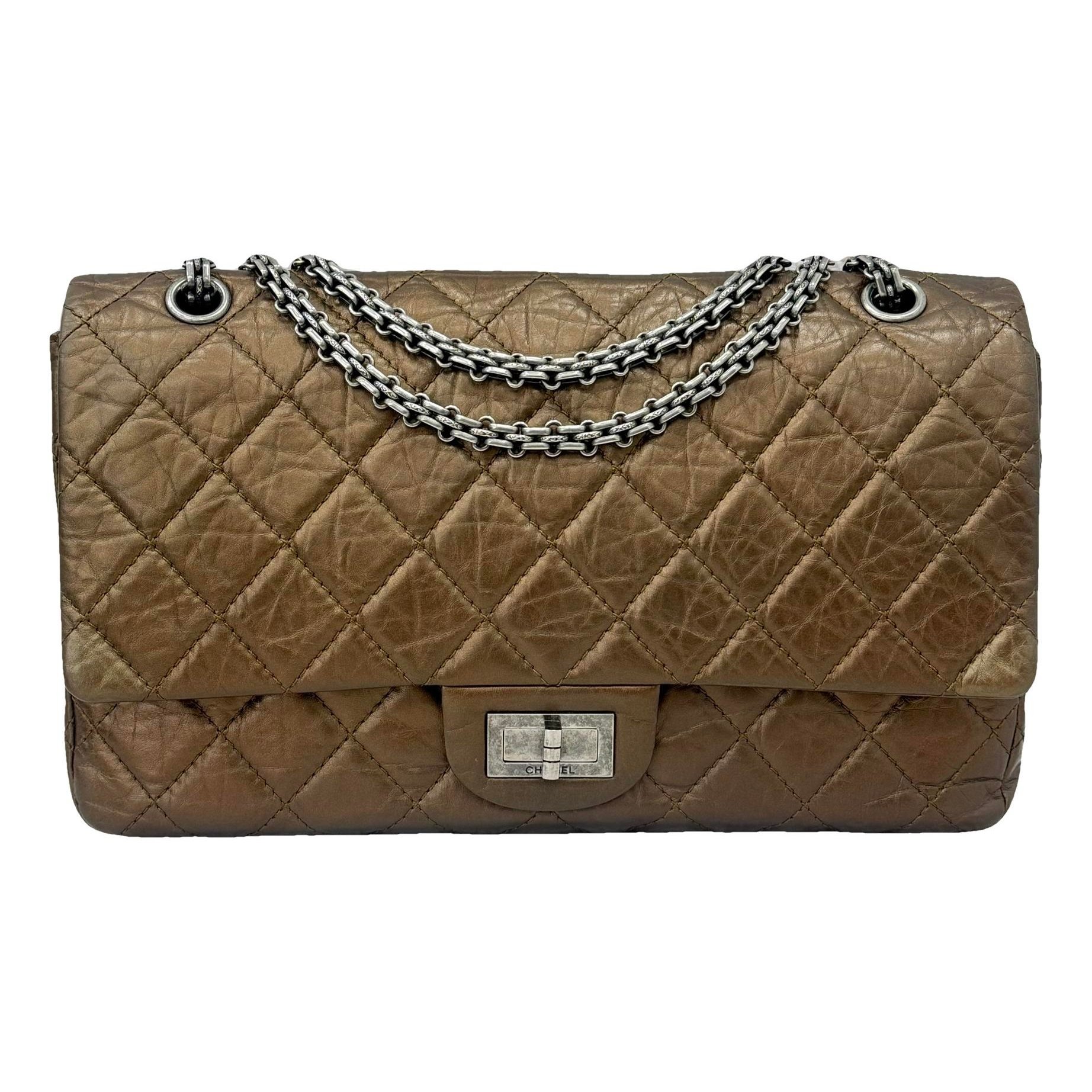 2.55 leather handbag