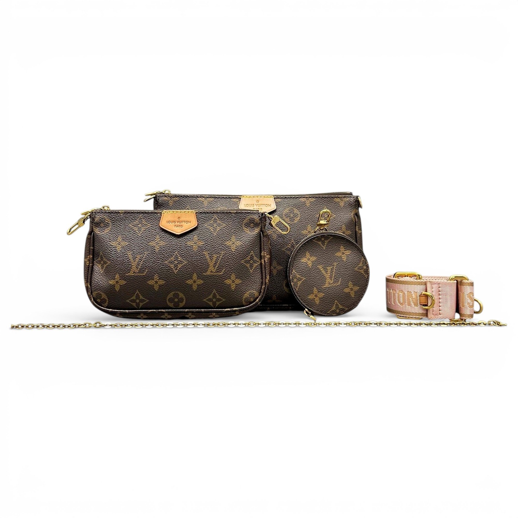 Multi Pochette Accessoires leather handbag