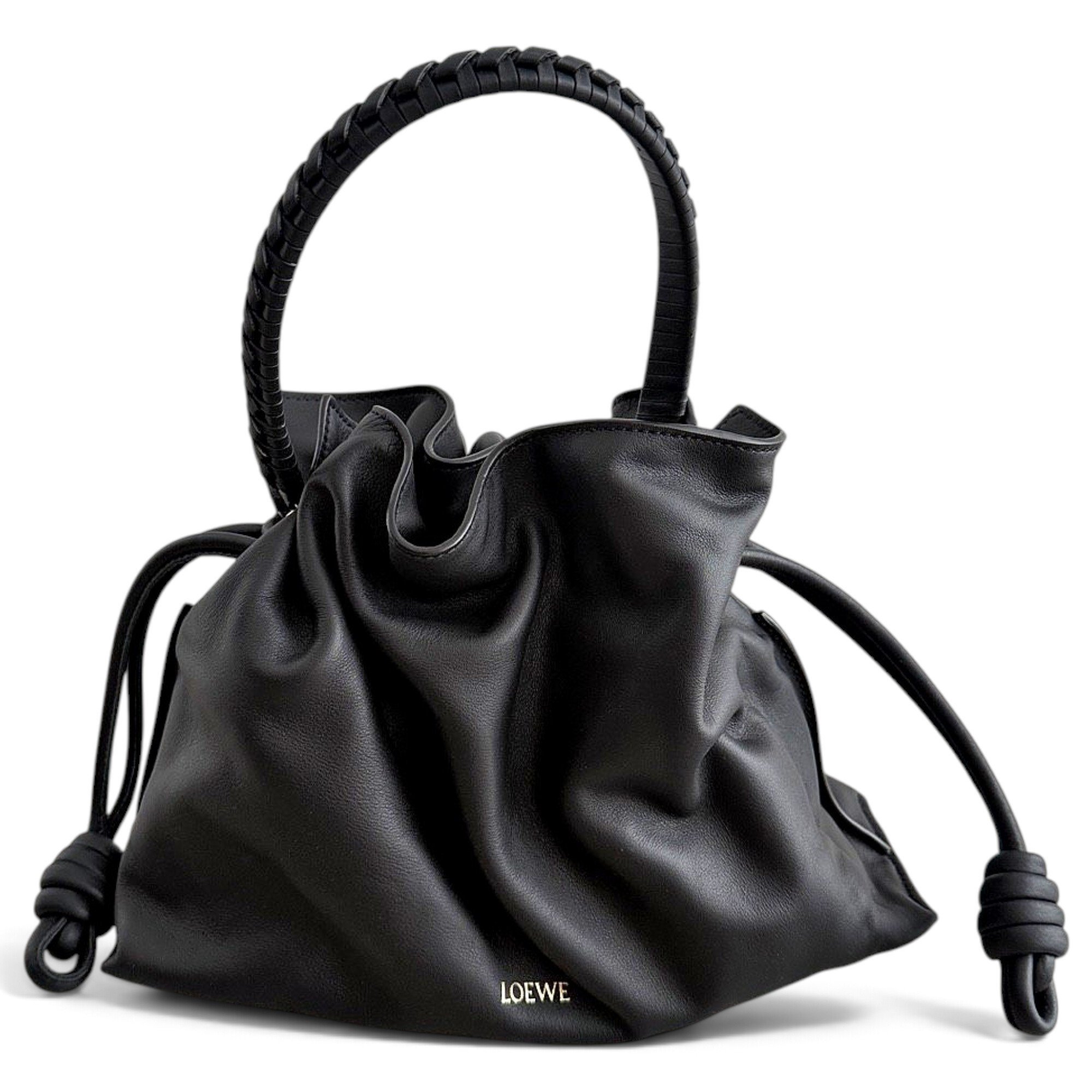 Flamenco leather handbag