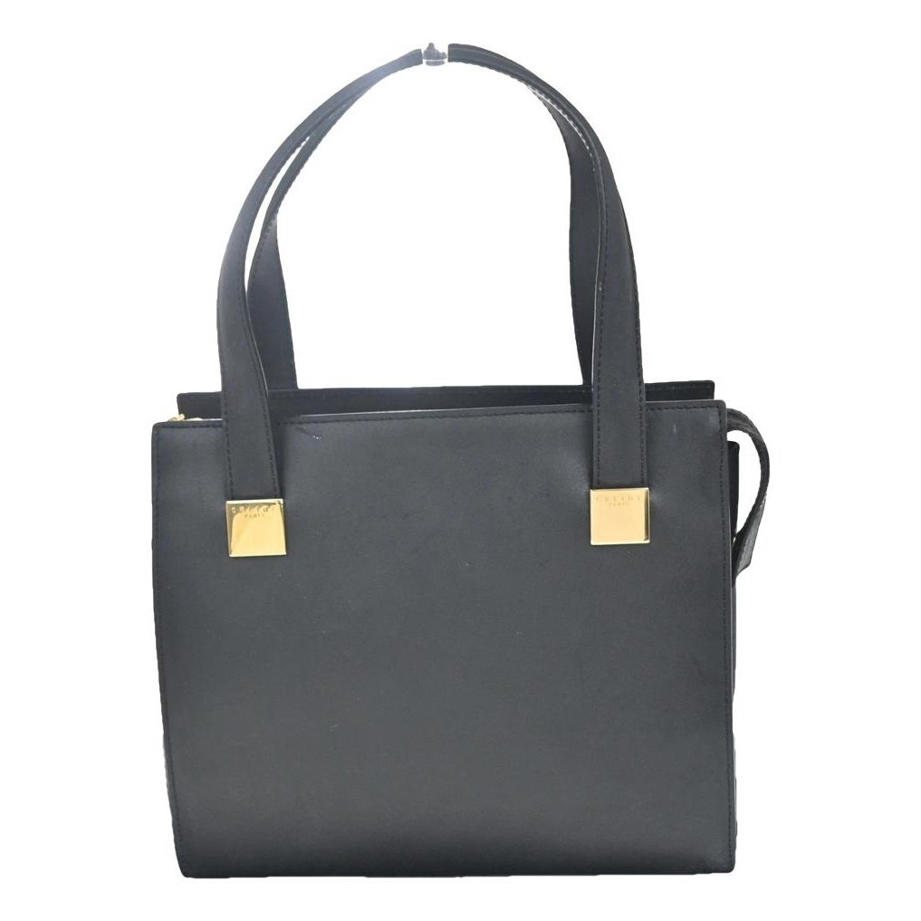 Leather tote