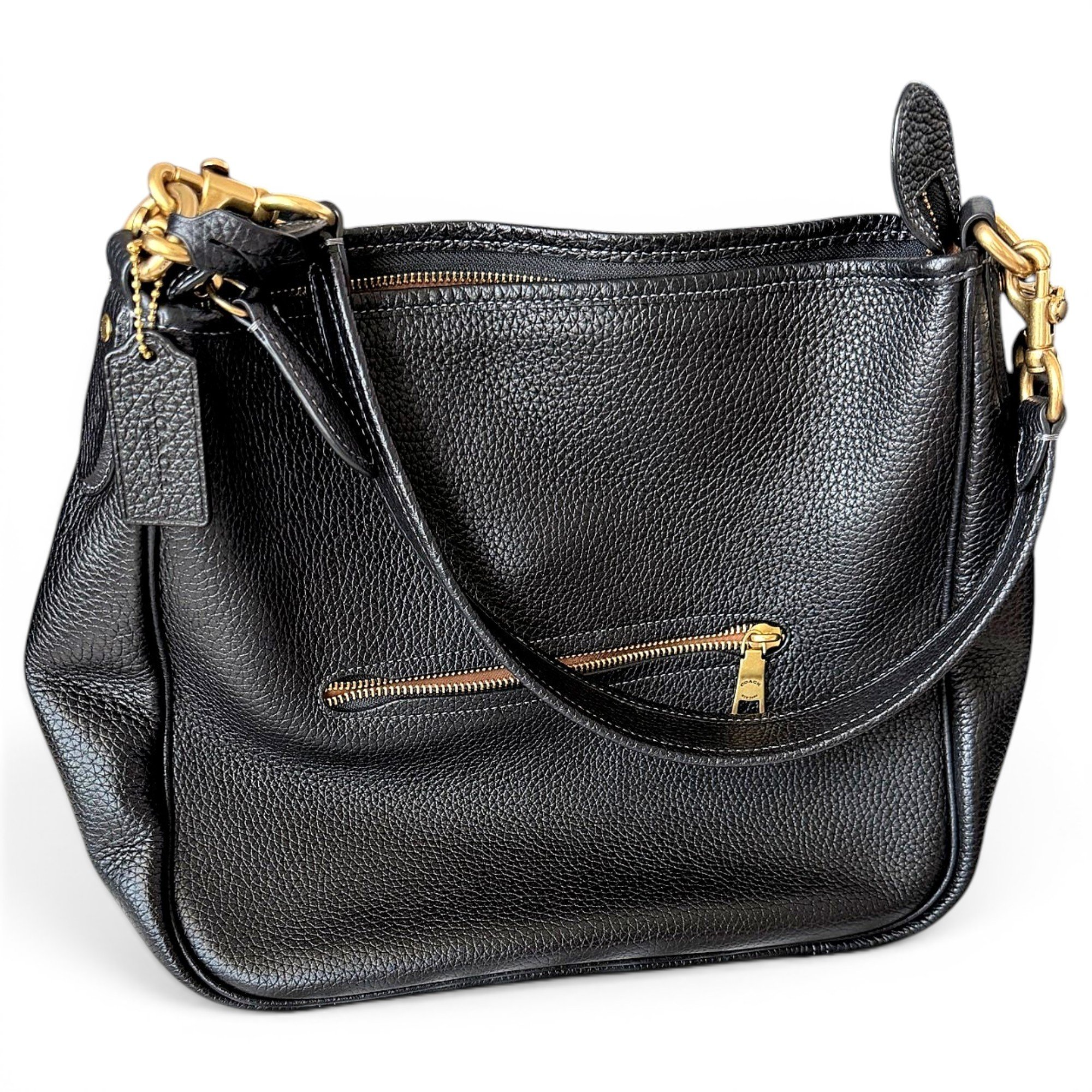 Leather handbag