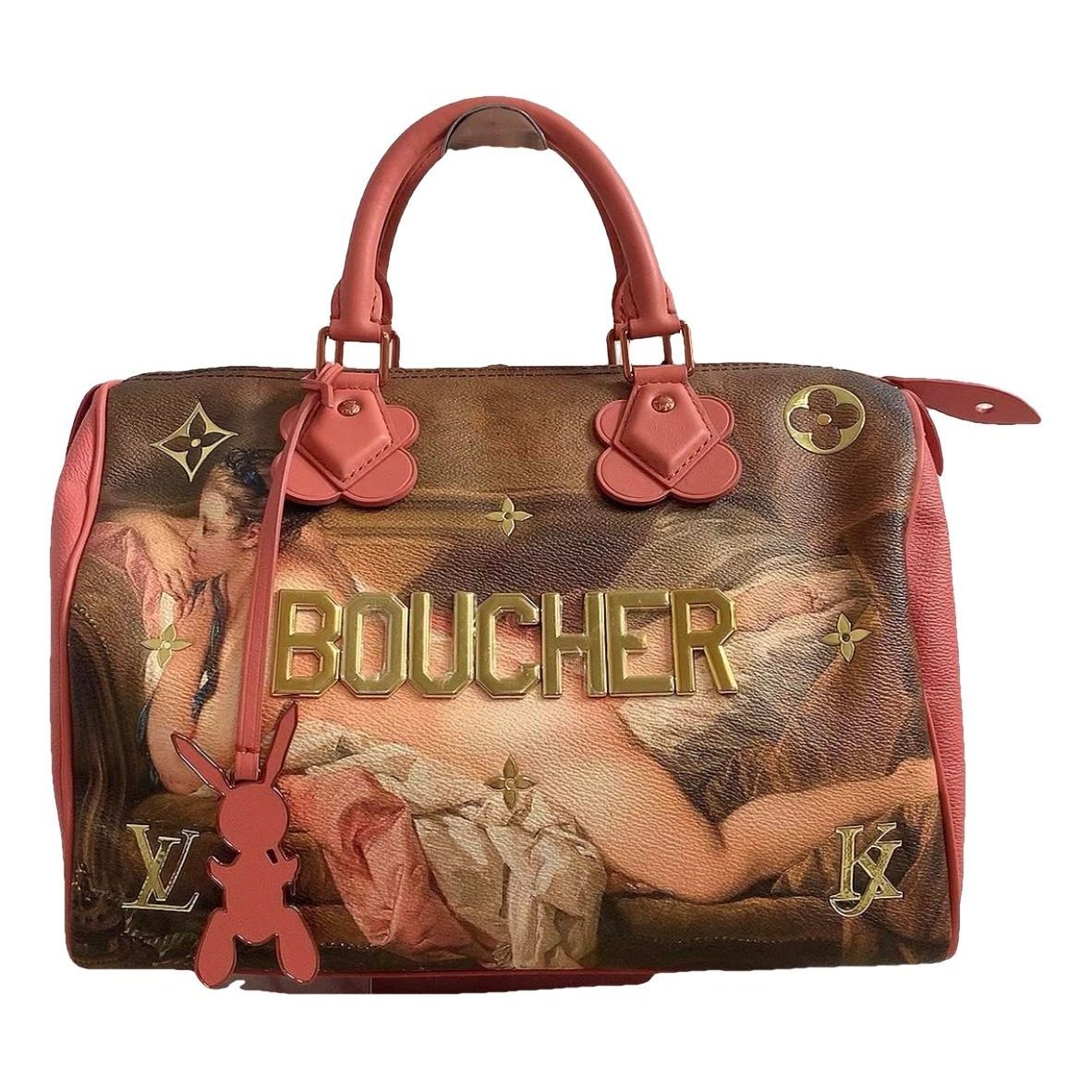 Speedy leather handbag