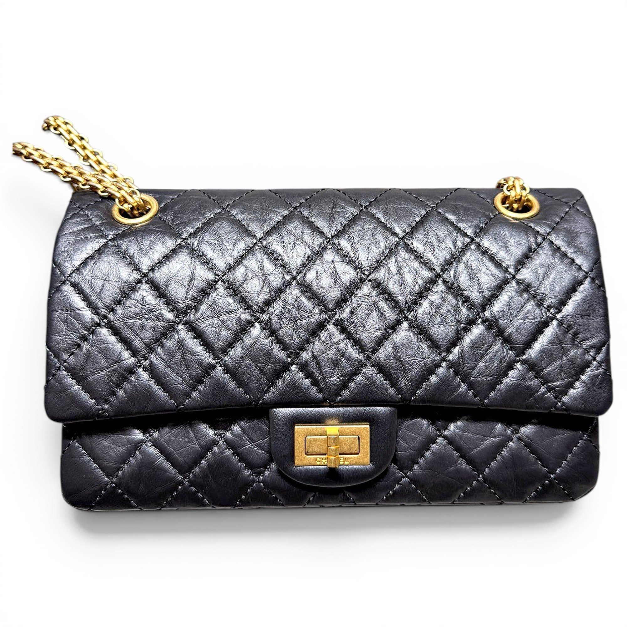 2.55 leather handbag