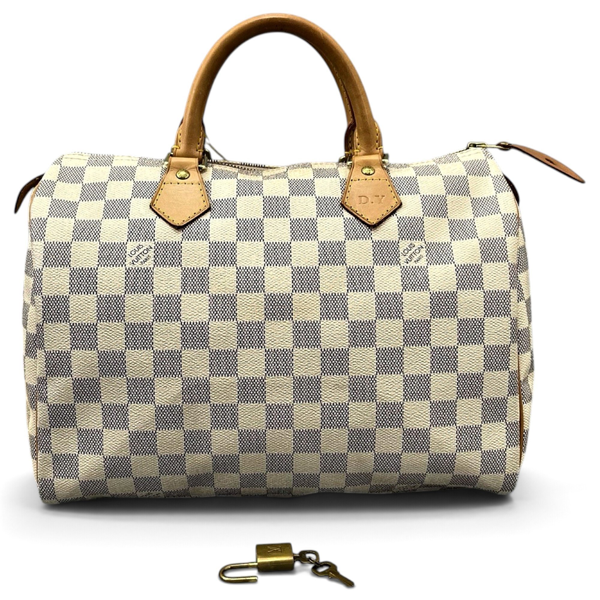 Louis Vuitton Speedy leather bowling bag