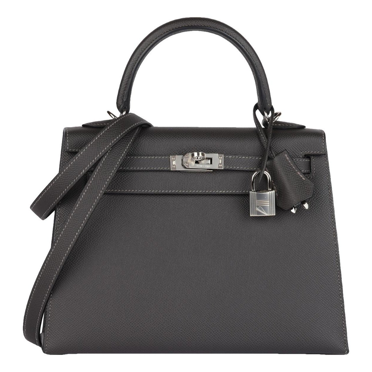 Kelly 25 leather handbag