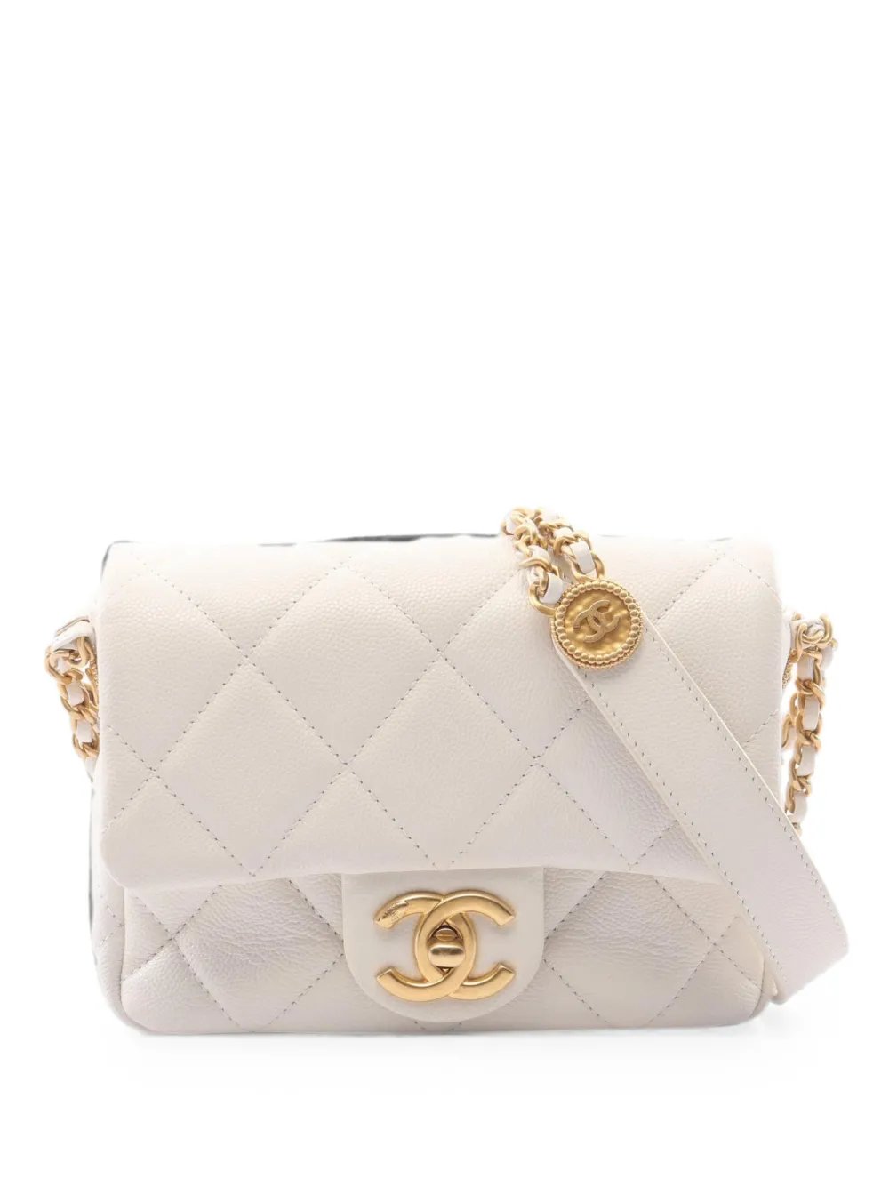Matelassé Caviar shoulder bag