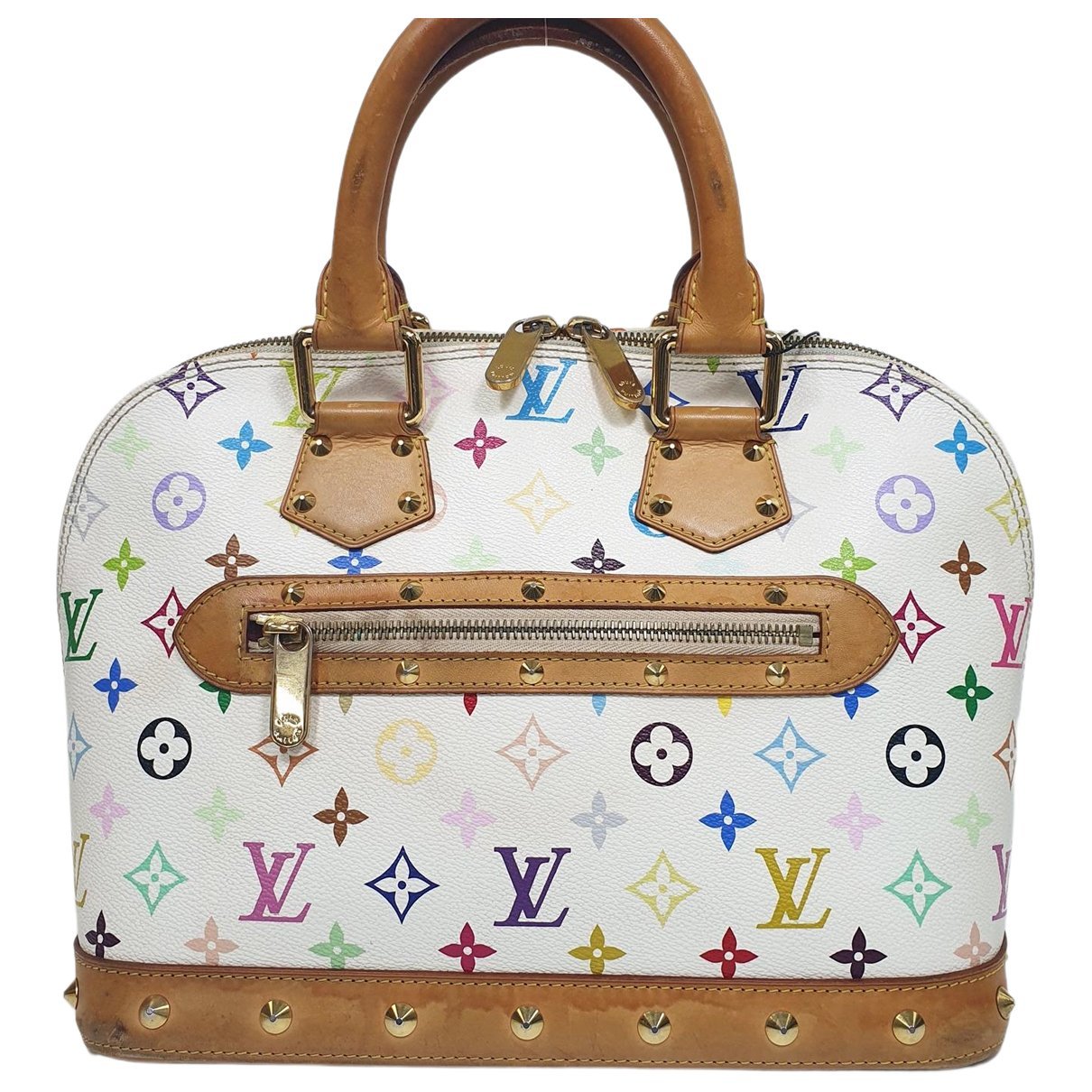 Leather tote