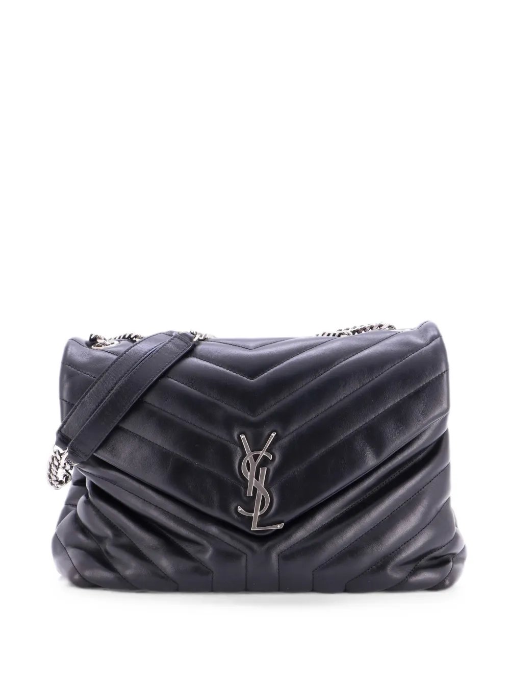 Loulou Matelasse Chevron Leather Medium shoulder bag