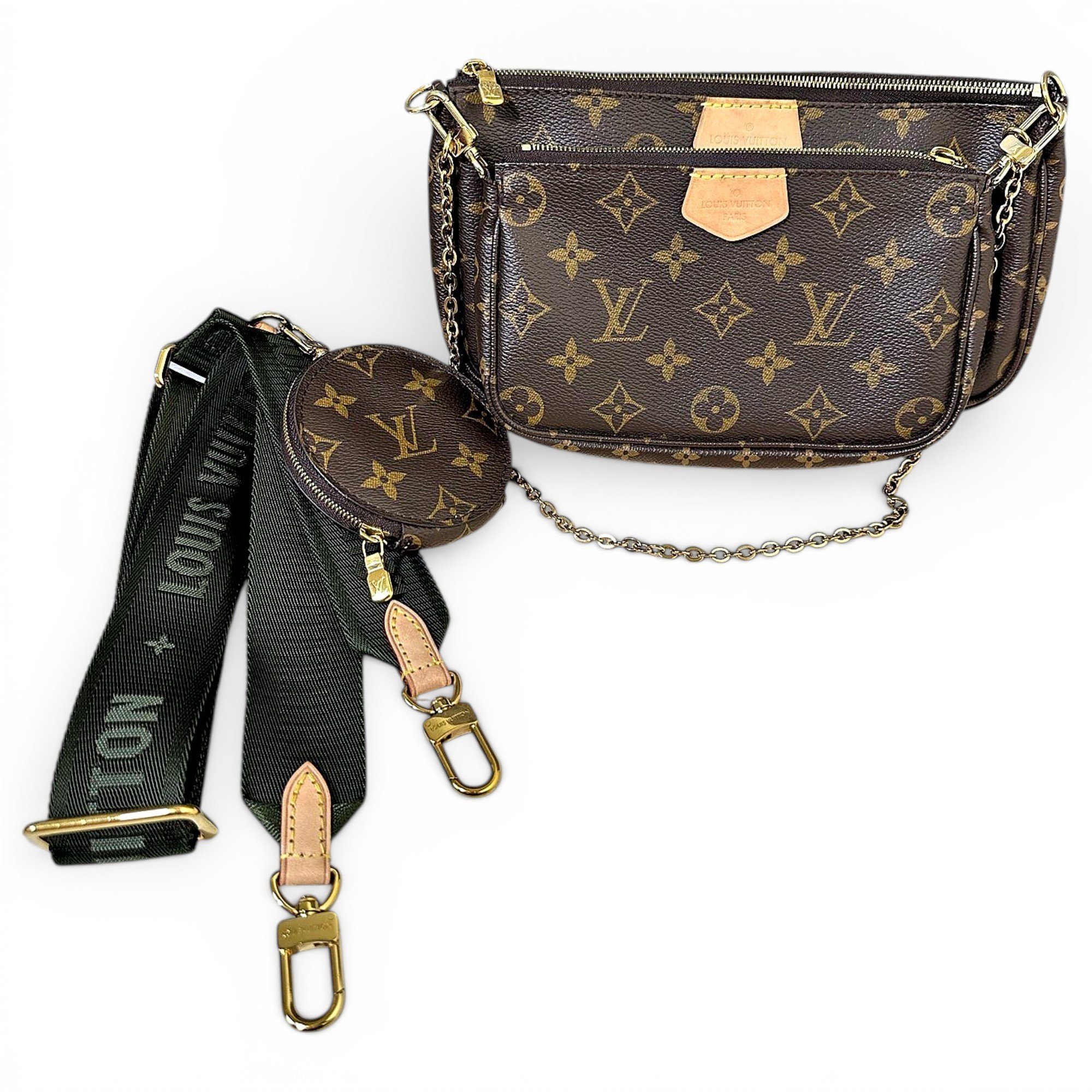 Multi Pochette Accessoires leather handbag