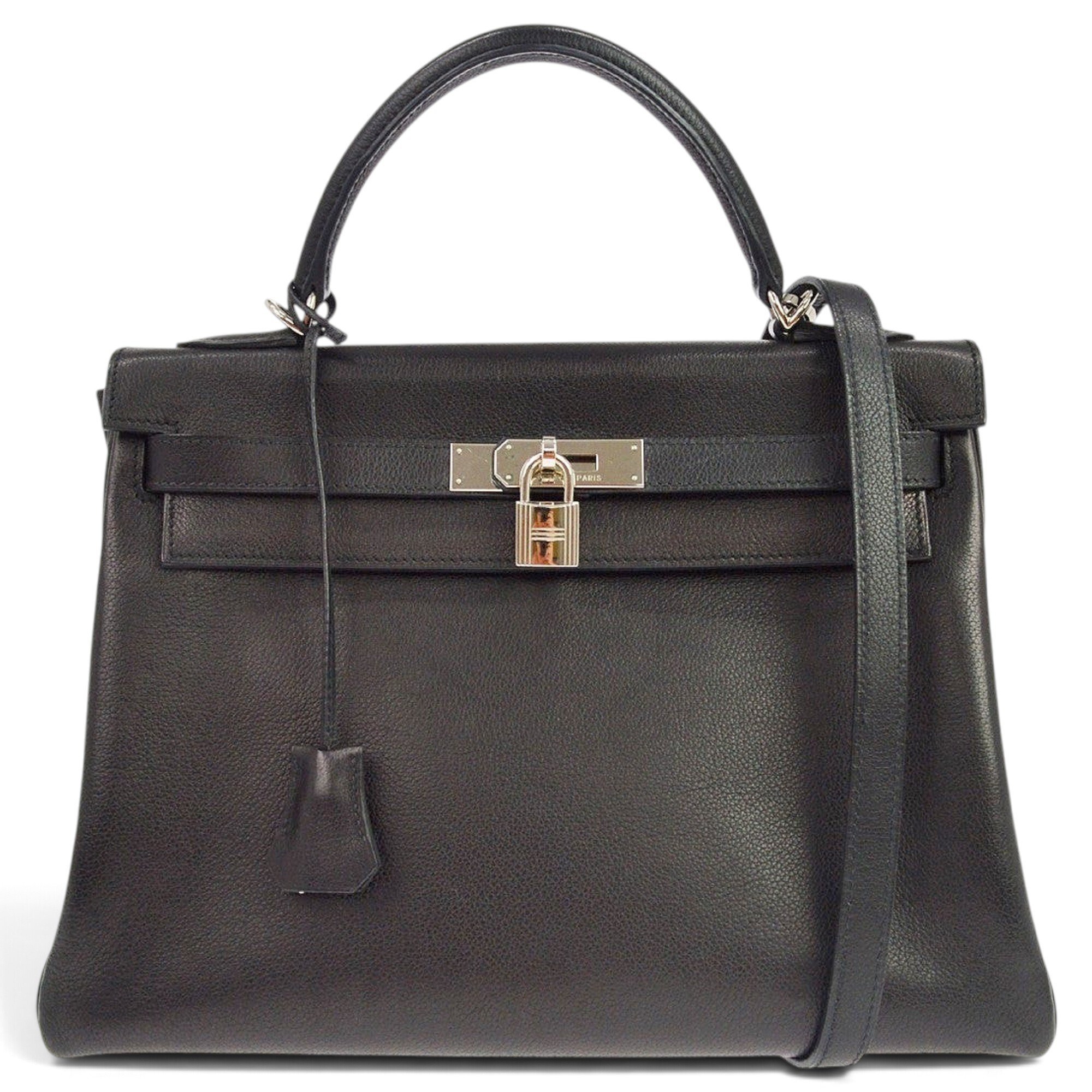 Kelly 32 leather handbag
