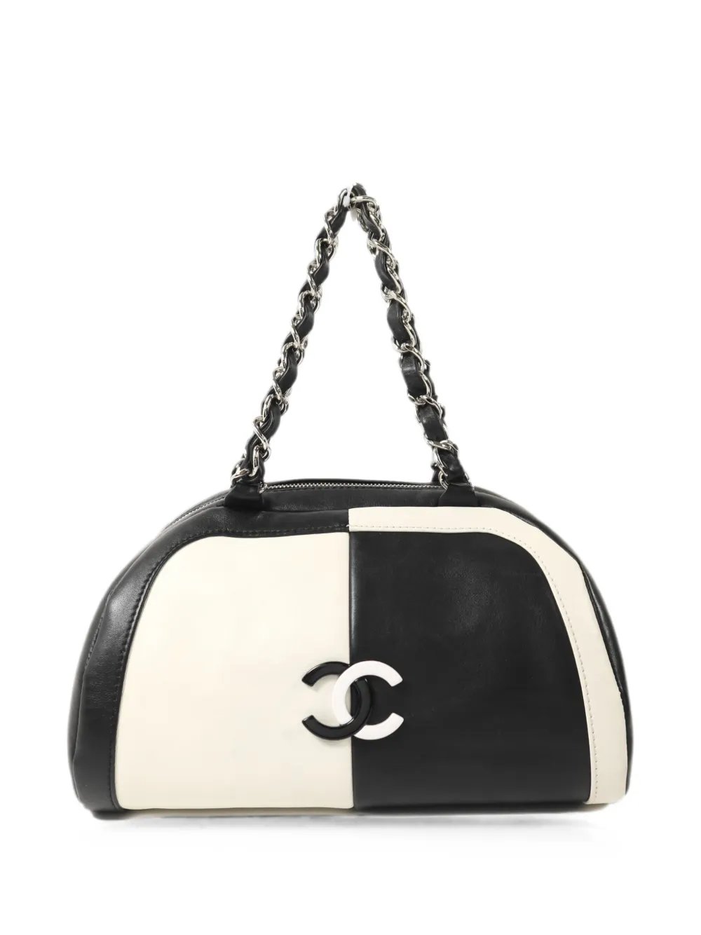 Boston interlocking-CC tote bag