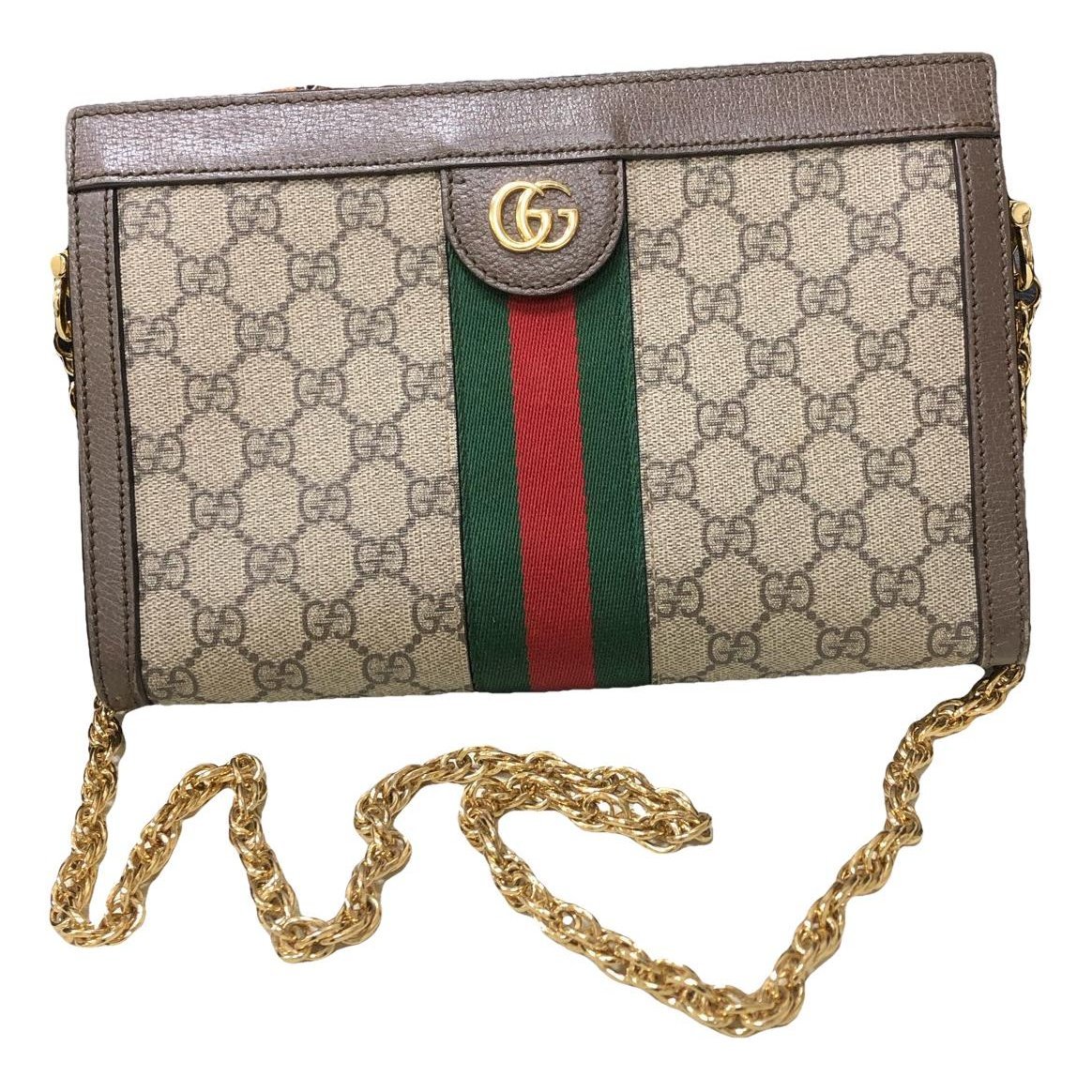 Ophidia Chain leather handbag