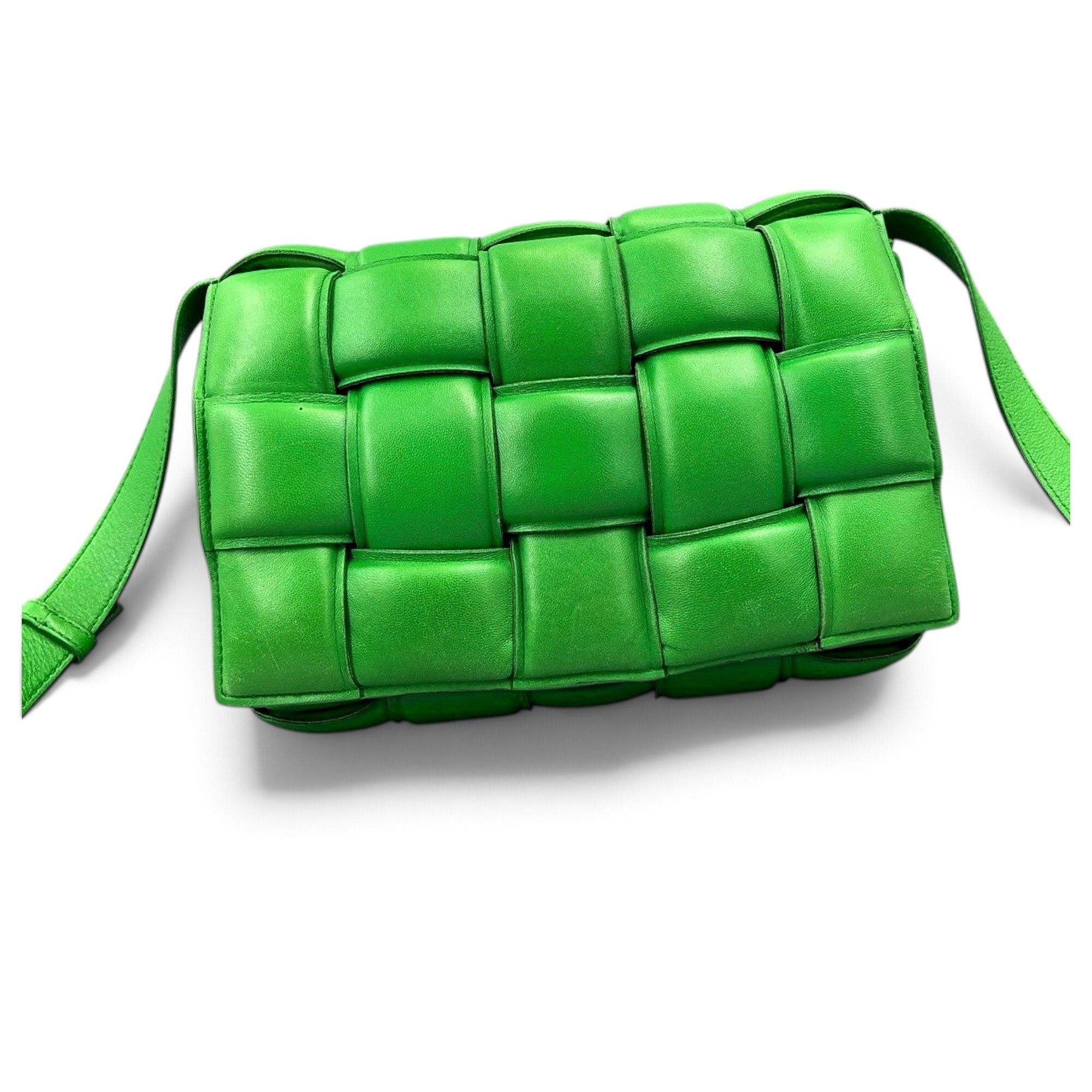 Cassette Padded leather handbag