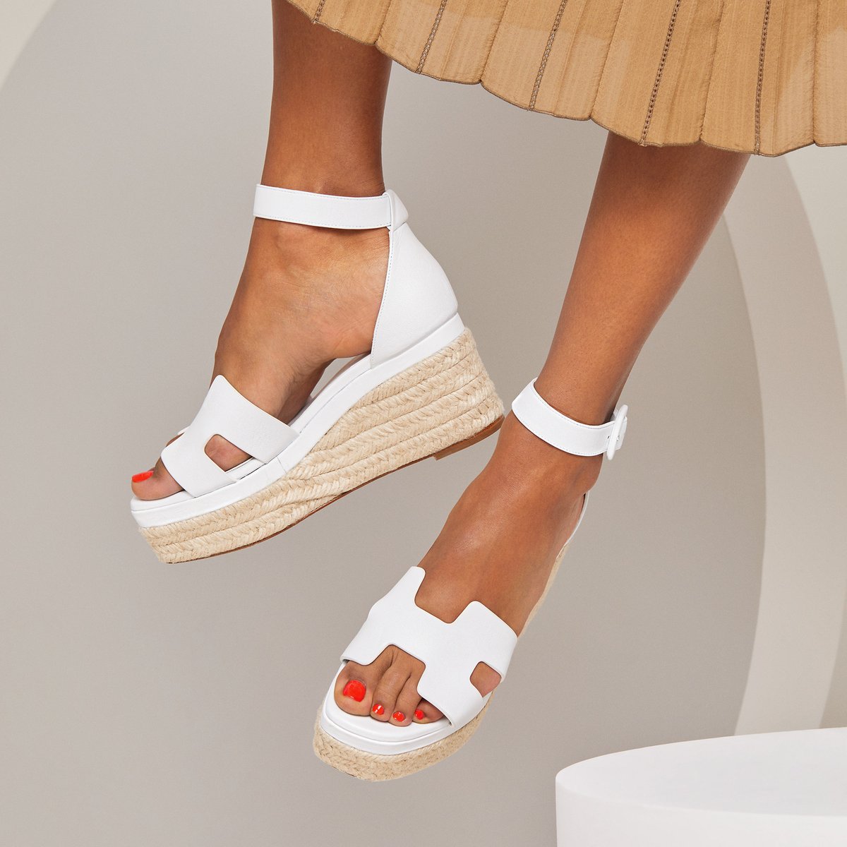 Blanc Elda Espadrille