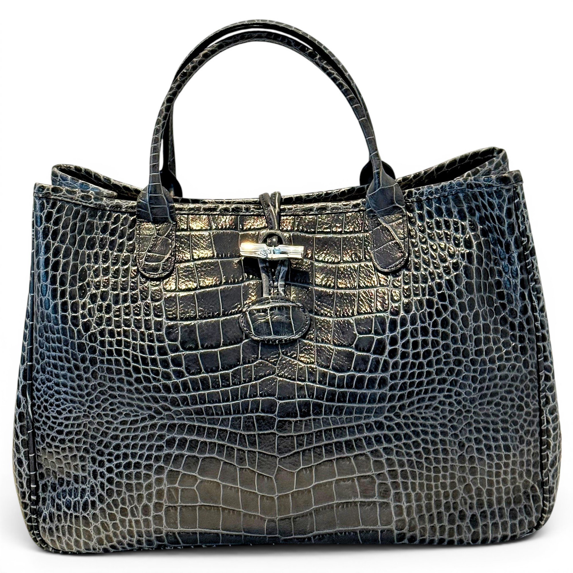 Roseau leather handbag