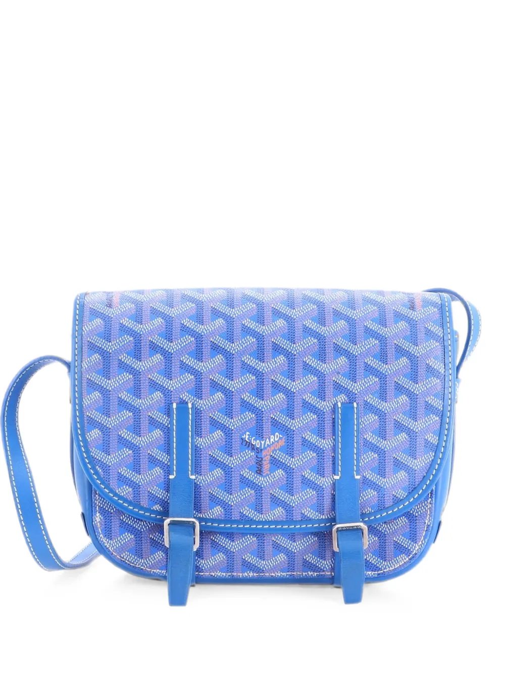 Belvedere Messenger Bag Coated Canvas with Leather PM crossbody bag