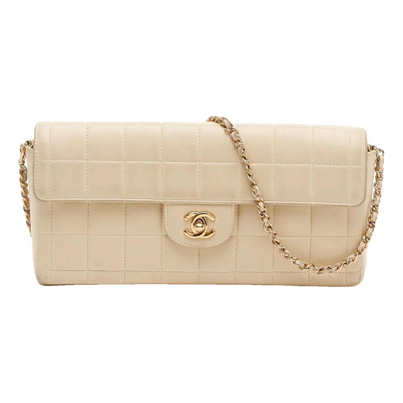 East West Chocolate Bar leather handbag