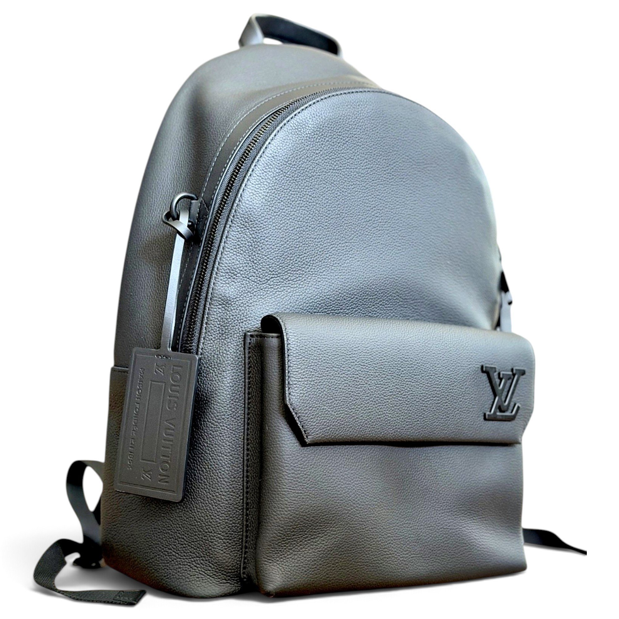 Leather backpack