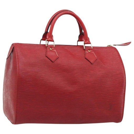 Speedy leather handbag