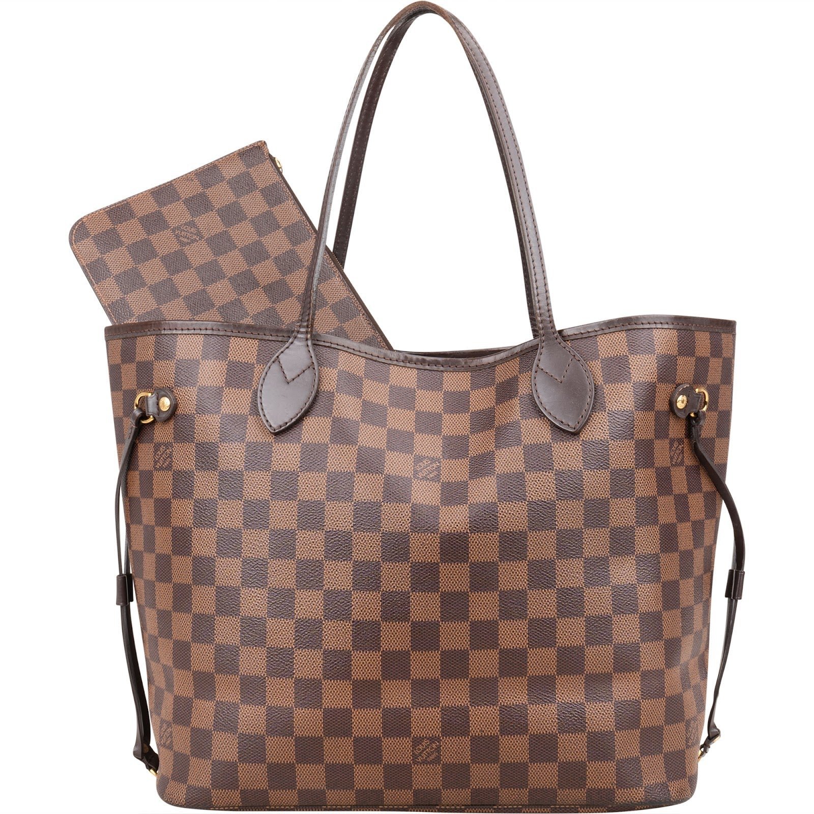 Neverfull leather handbag