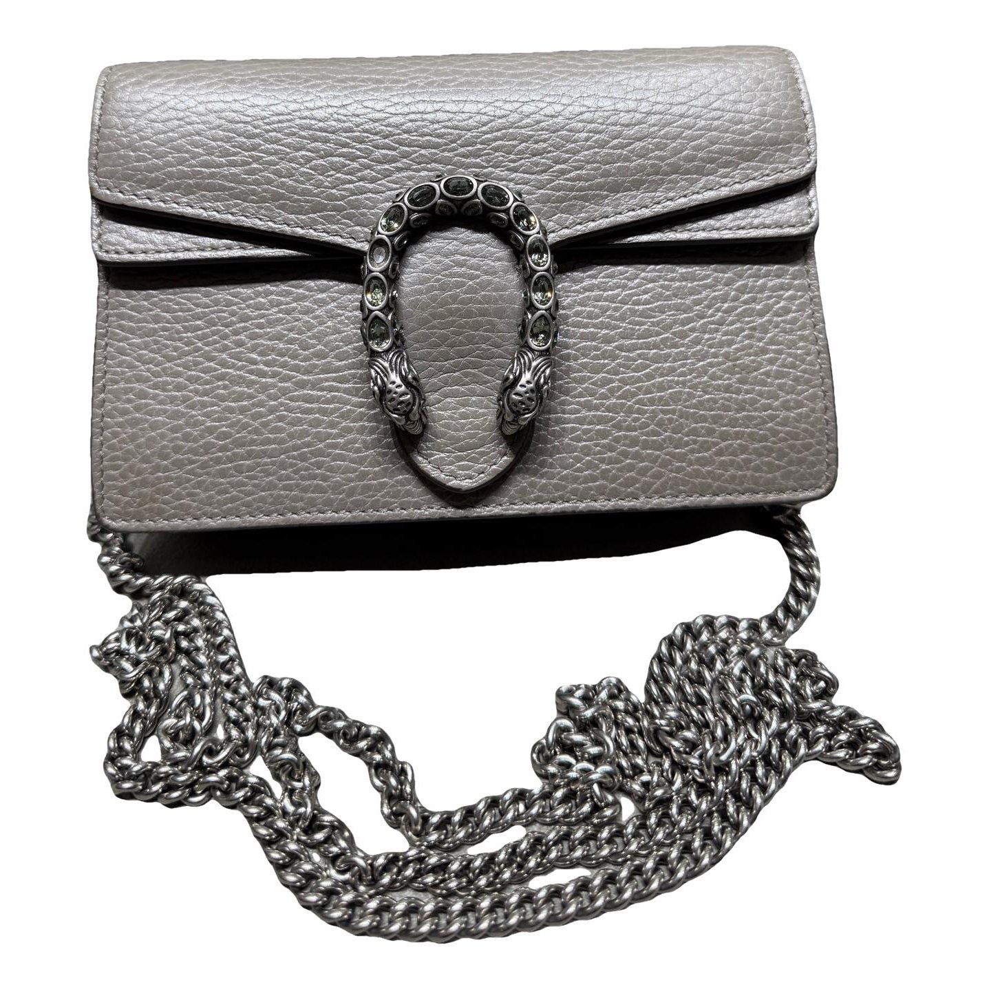 Dionysus Super Mini leather crossbody bag