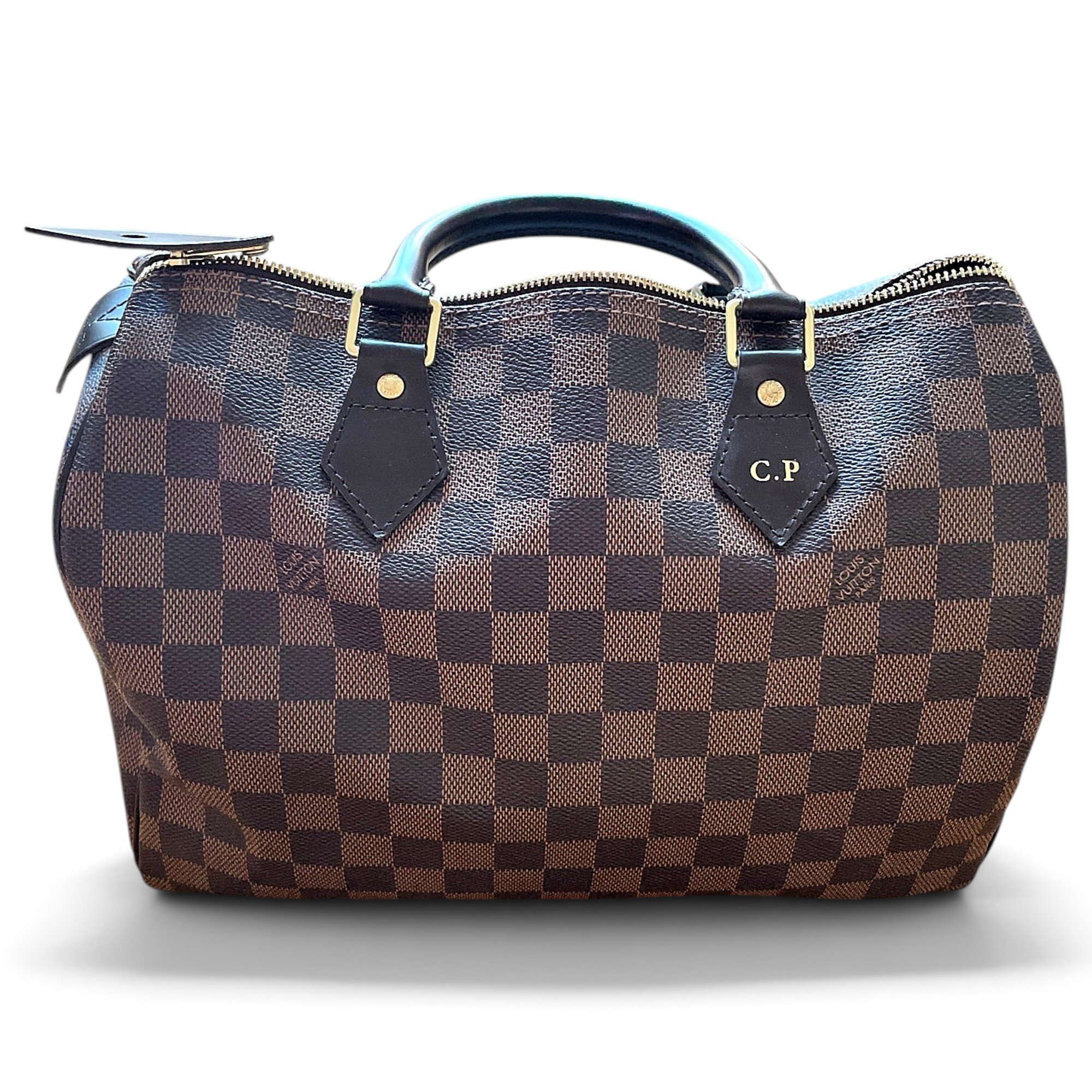 Louis Vuitton Speedy leather handbag