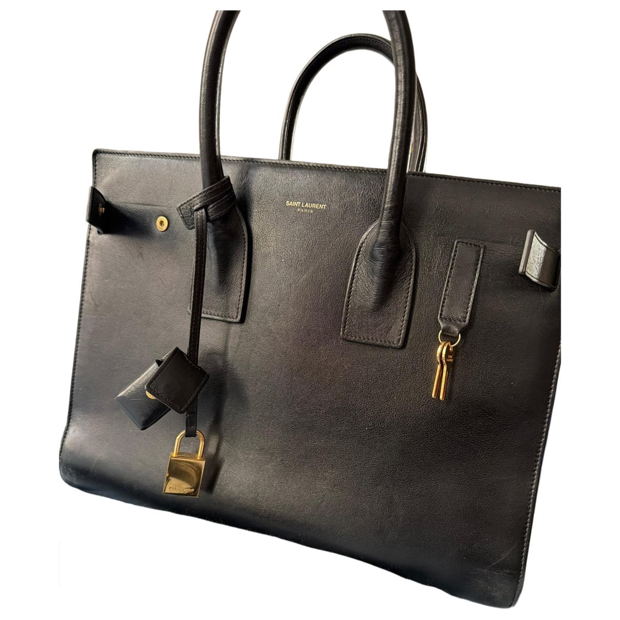 Sac de Jour leather tote
